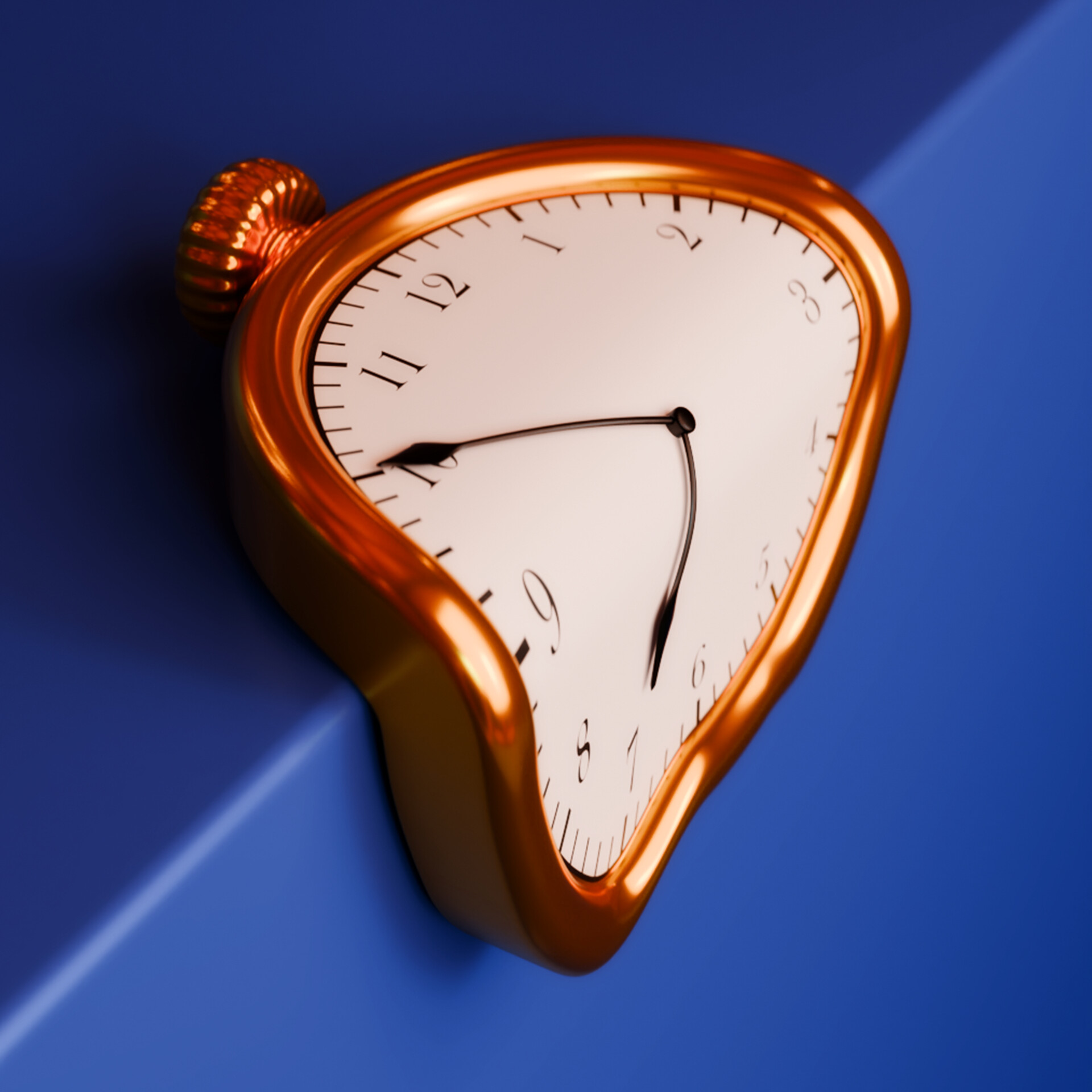 ArtStation Melting Pocket Watch