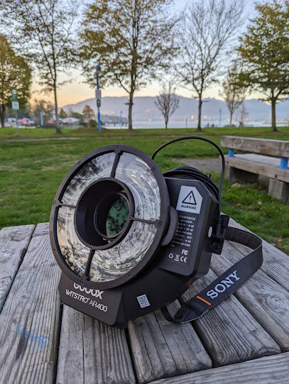Sony A7R IV
FE 35mm F1.4 with polarized cap
Polarized lens for flash