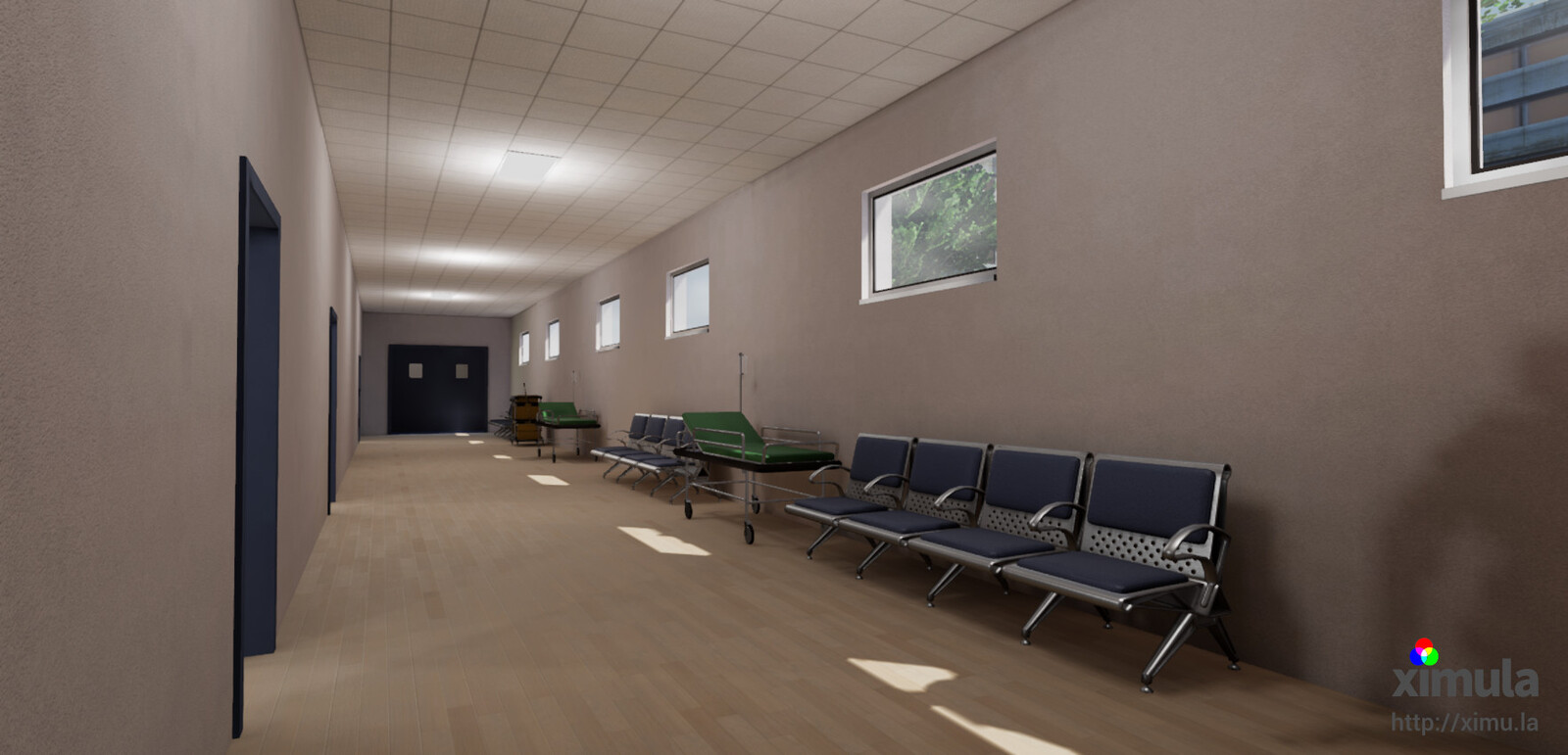 Corridor, clean
 version.