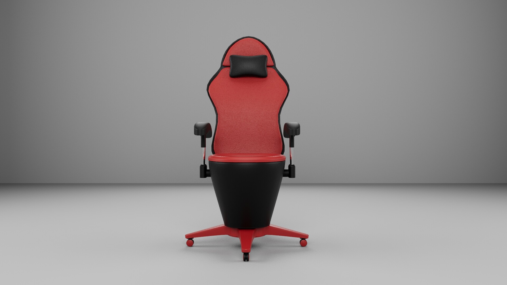 ArtStation Gaming Chair Toilet Model
