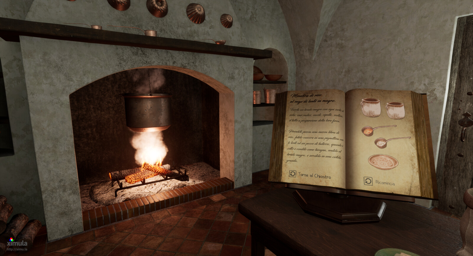 The Fireplace.