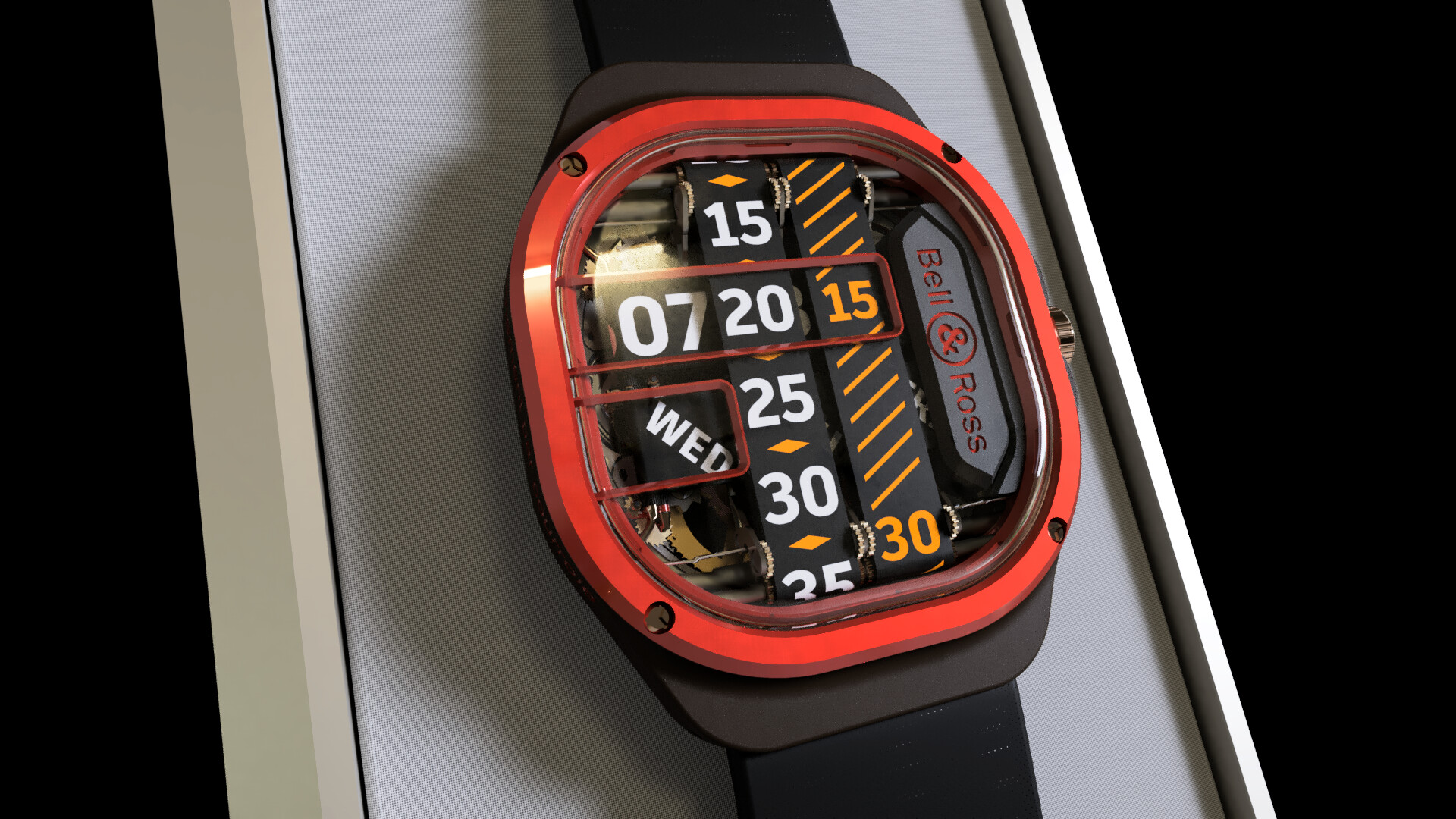 ArtStation BELL ROSS conceptual excercise of BELT DRIVEN WATCHES