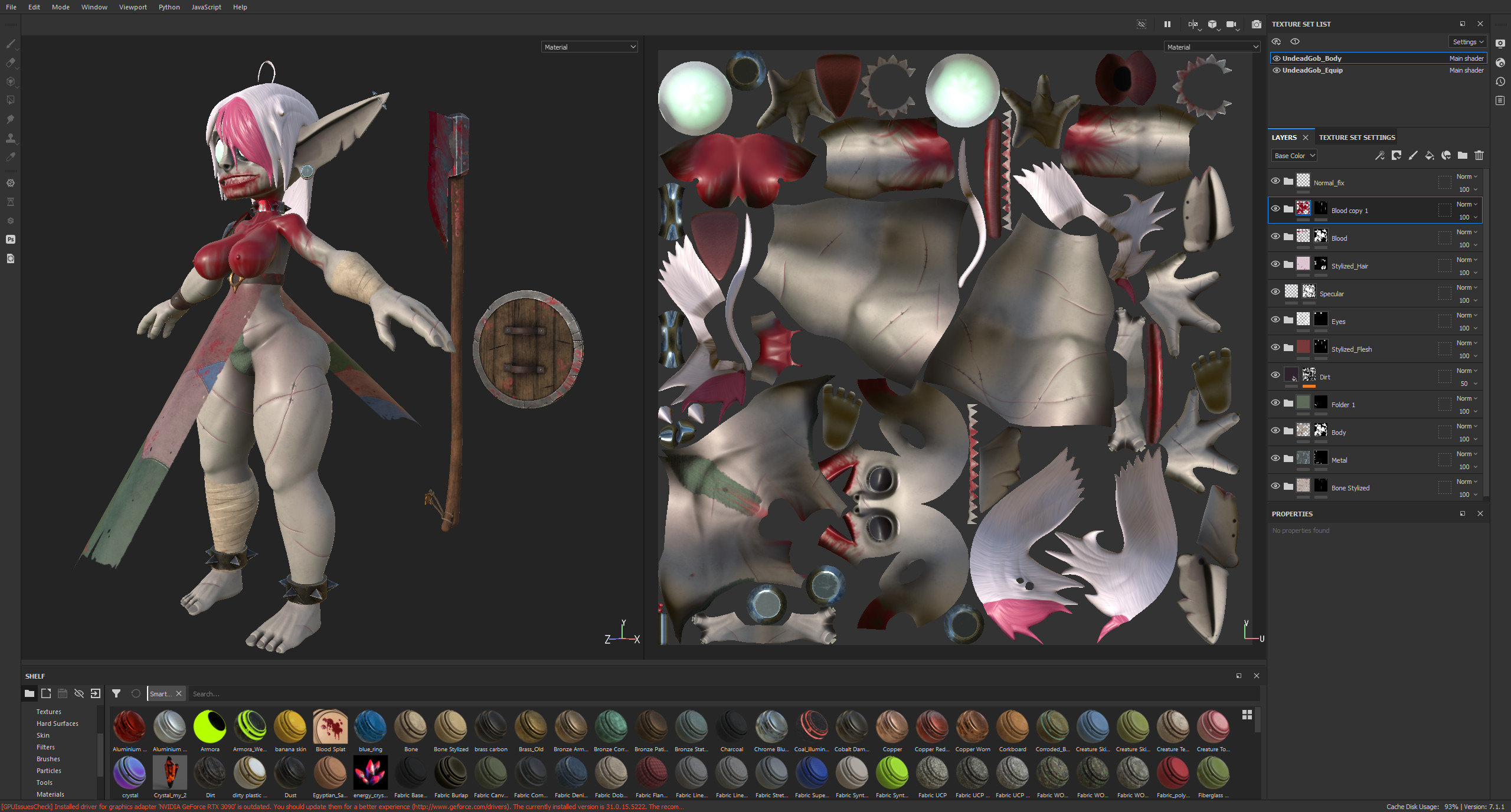 In Substance Painter