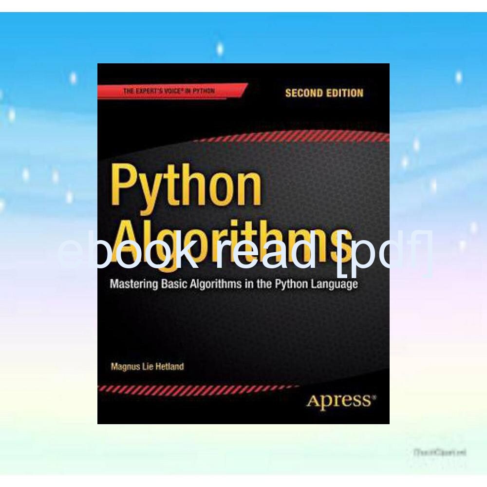 ArtStation - [Ebook] Reading Python Algorithms Mastering Basic ...