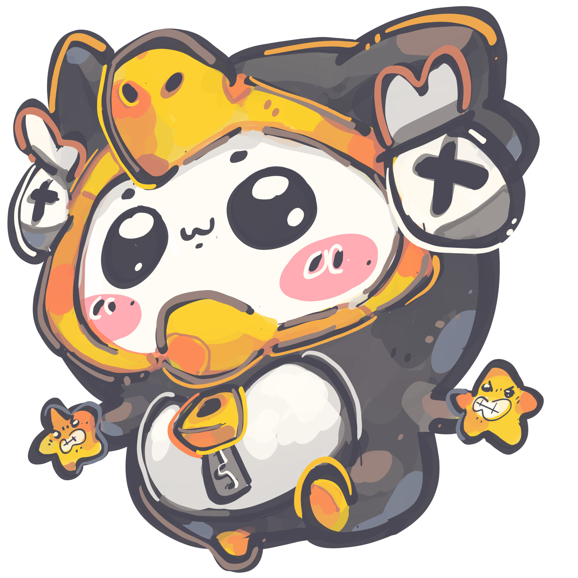 ArtStation - 2136 - Penguinboo x Chiikawa / 企鹅布x 吉伊卡哇6 Jul 2024