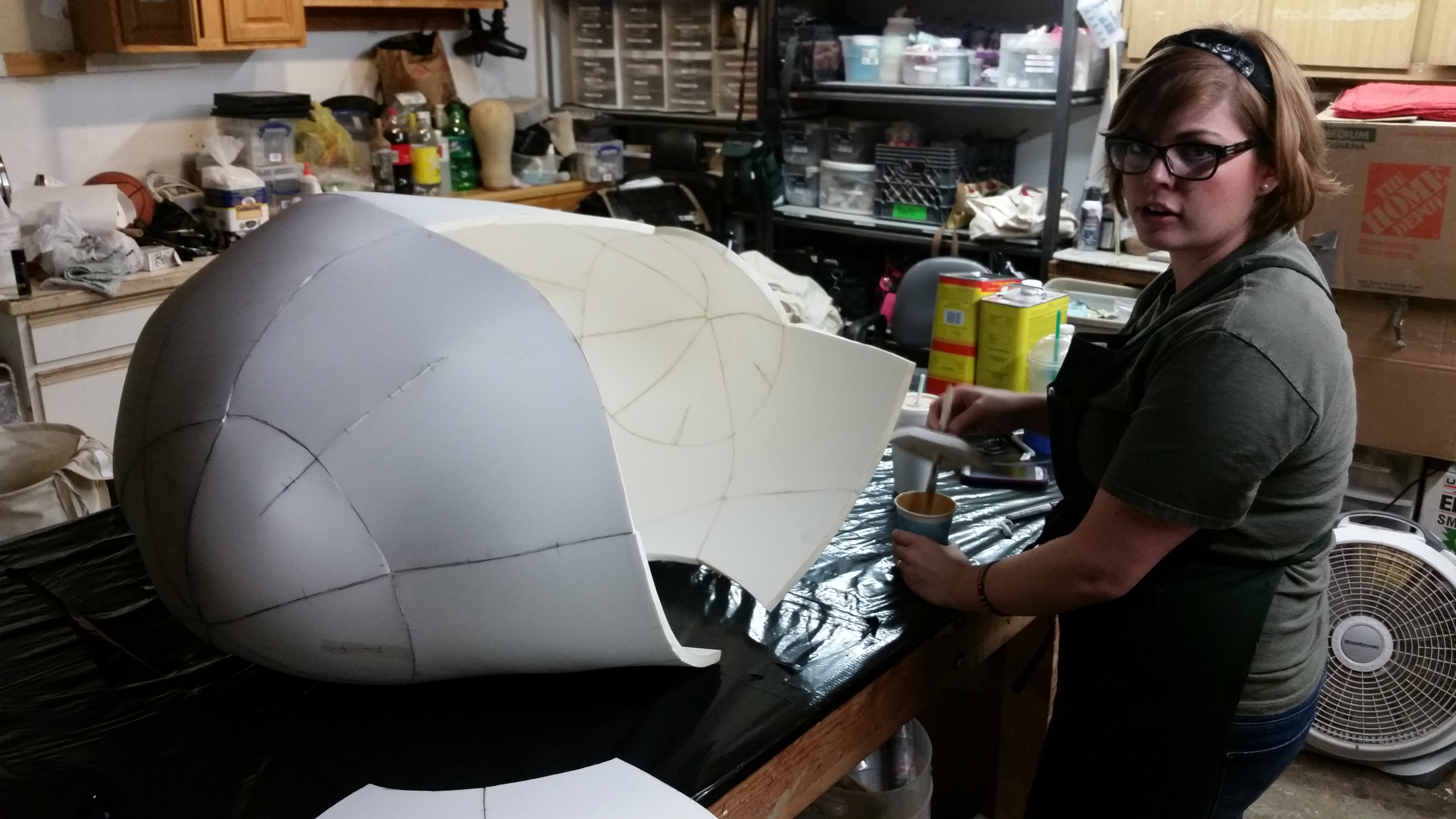 Melissa Doss Foam Fabing