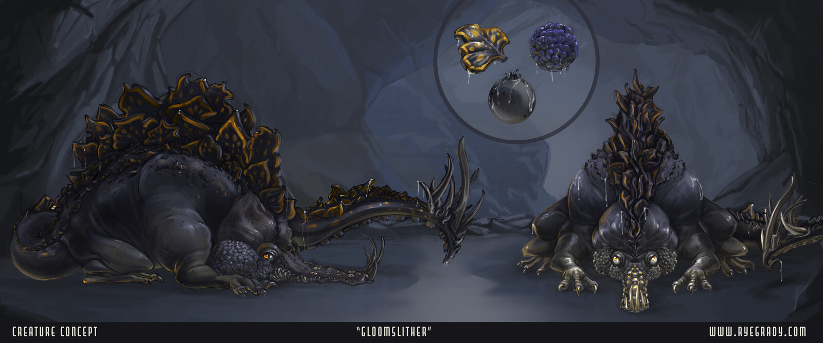 "Gloomslither" Creature Concept