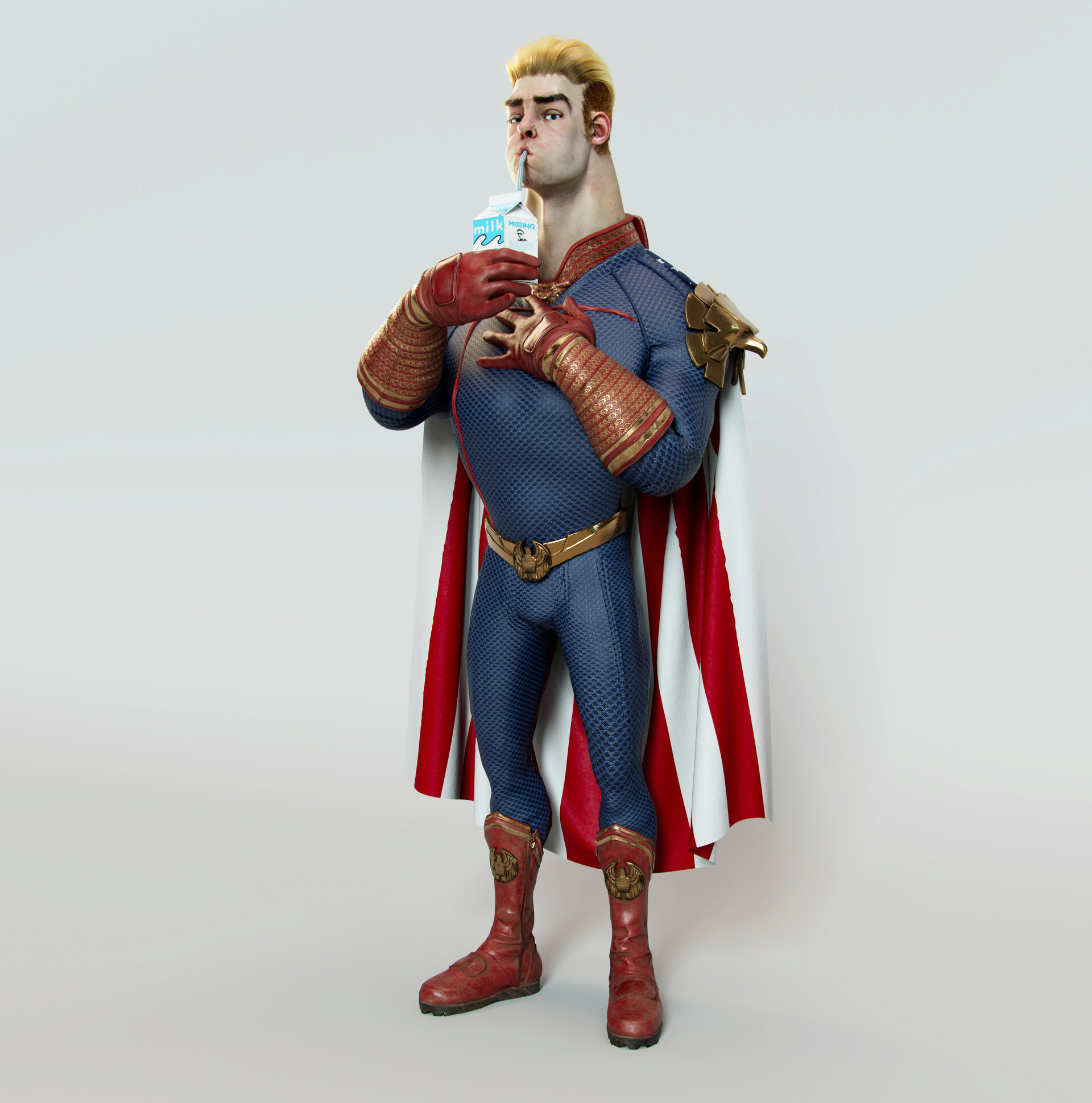 Homelander Stylized
