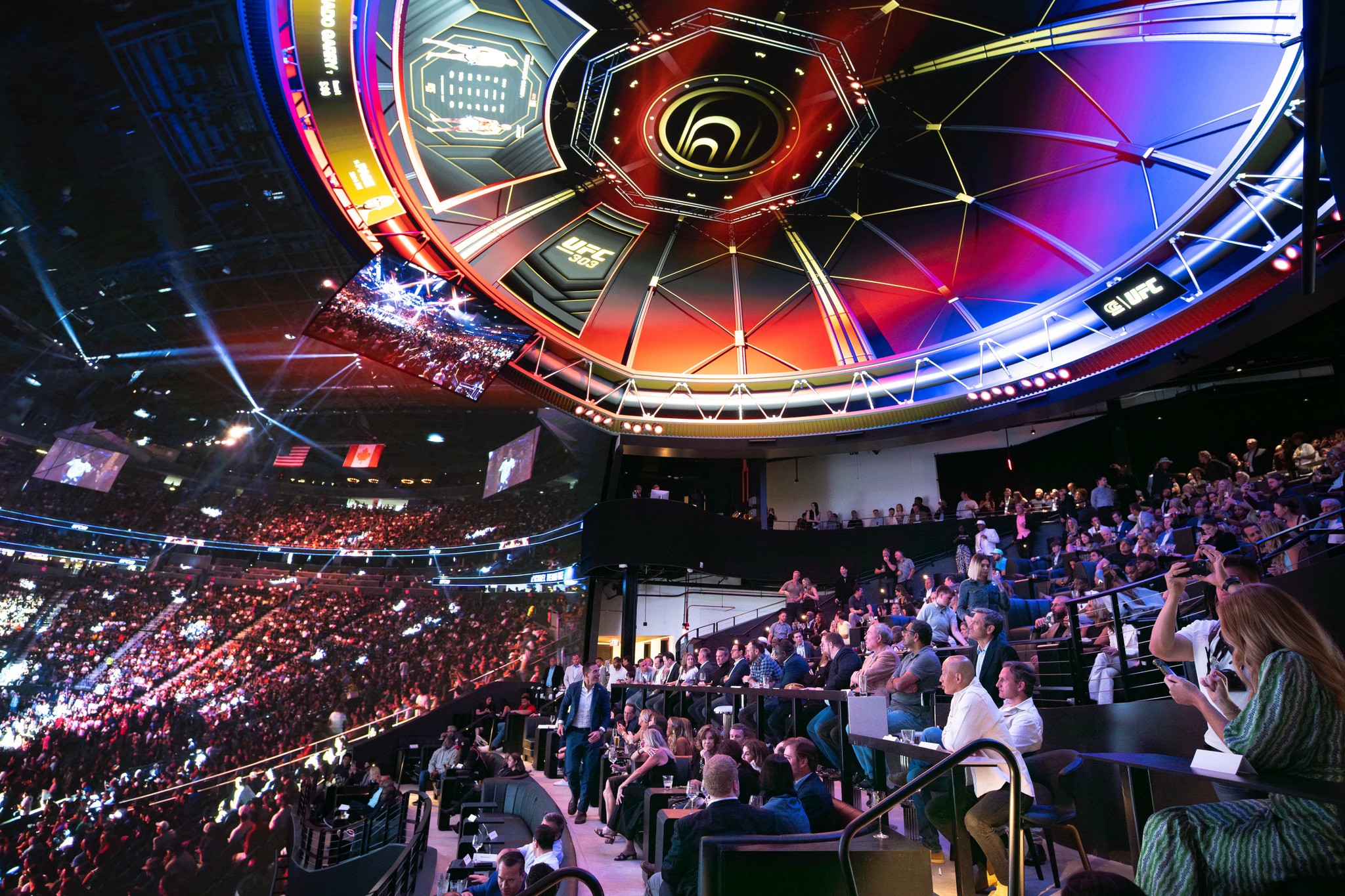 Cosm Hollywood Park / Interior Dome UFC 2024