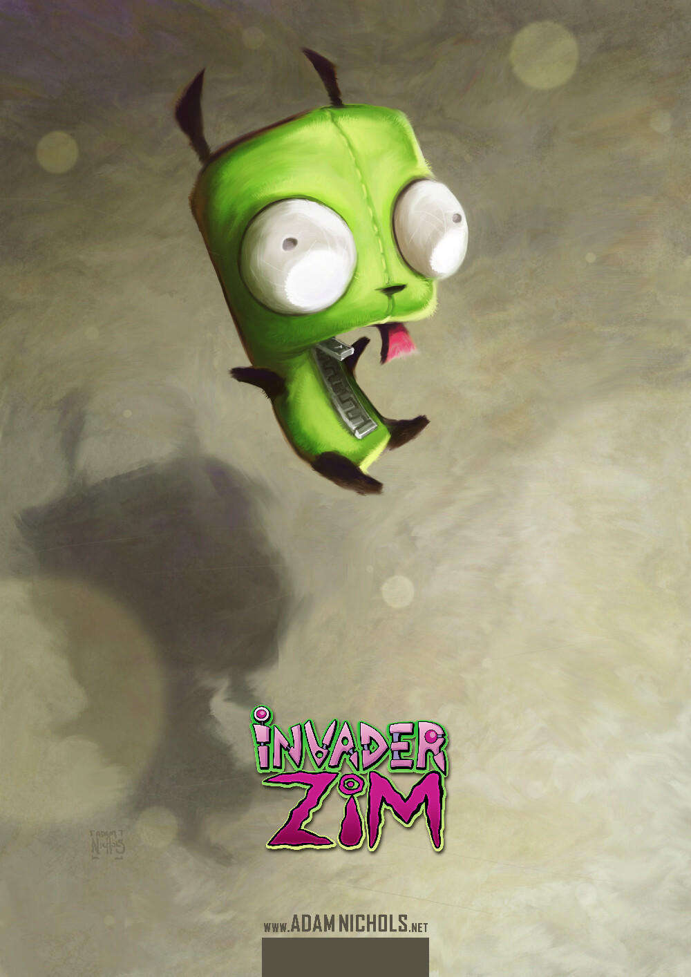 ArtStation - Invader Zim's G.I.R.