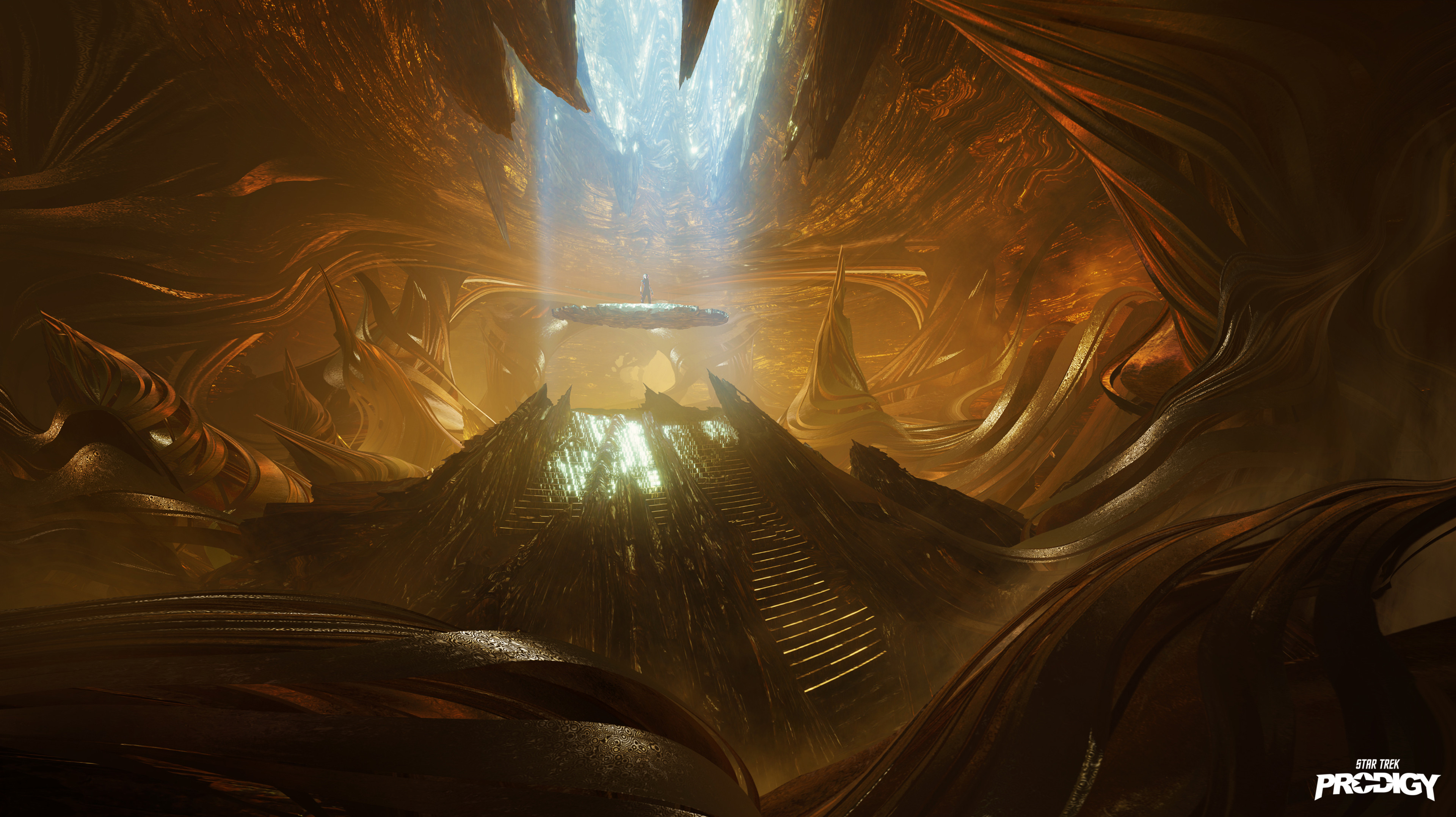 STAR TREK PRODIGY - Season 2: Solum Cave concept boards