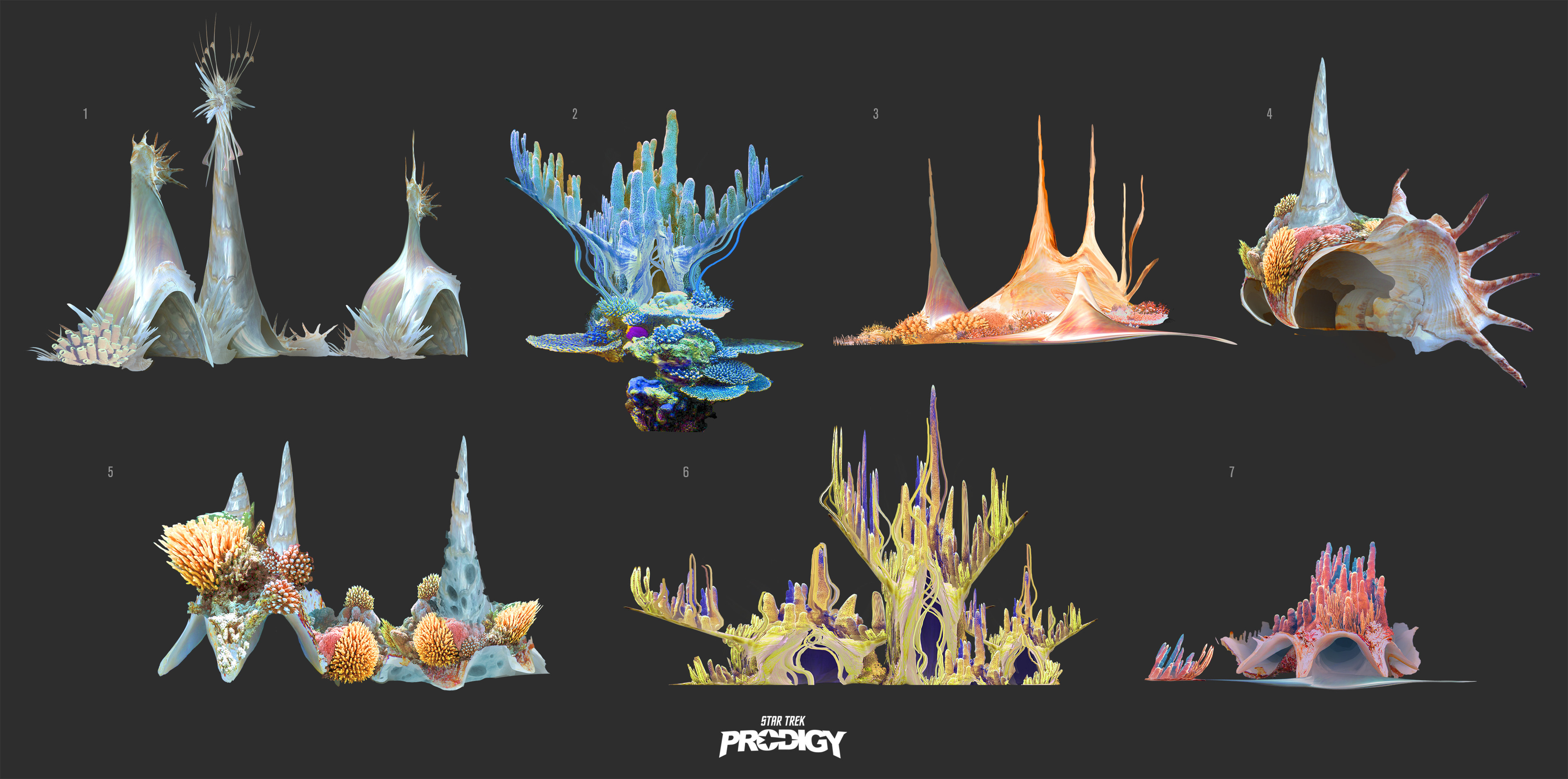 STAR TREK PRODIGY - Season 2 : OVIDIA Concept board