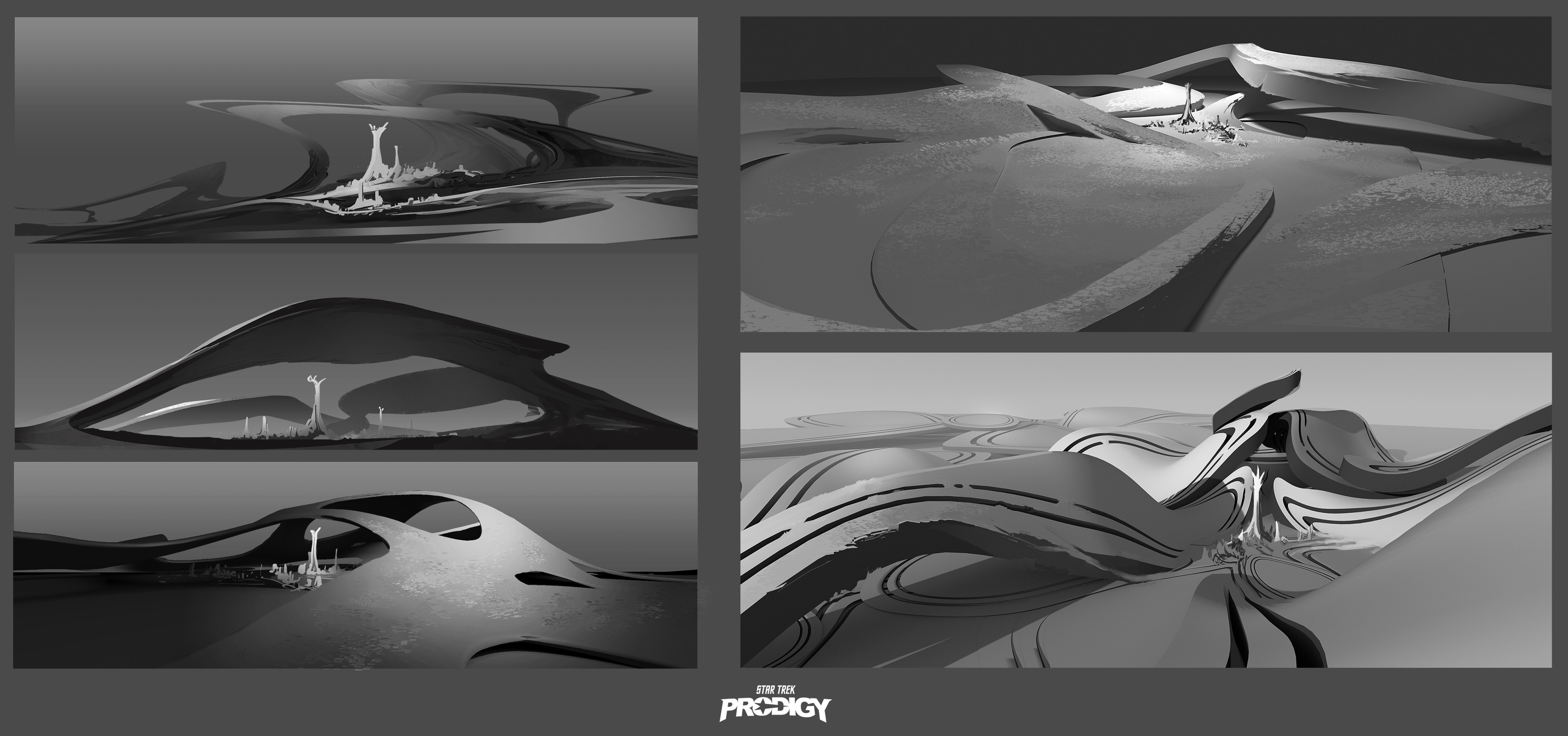 STAR TREK PRODIGY - Season 2 : OVIDIA Concept board