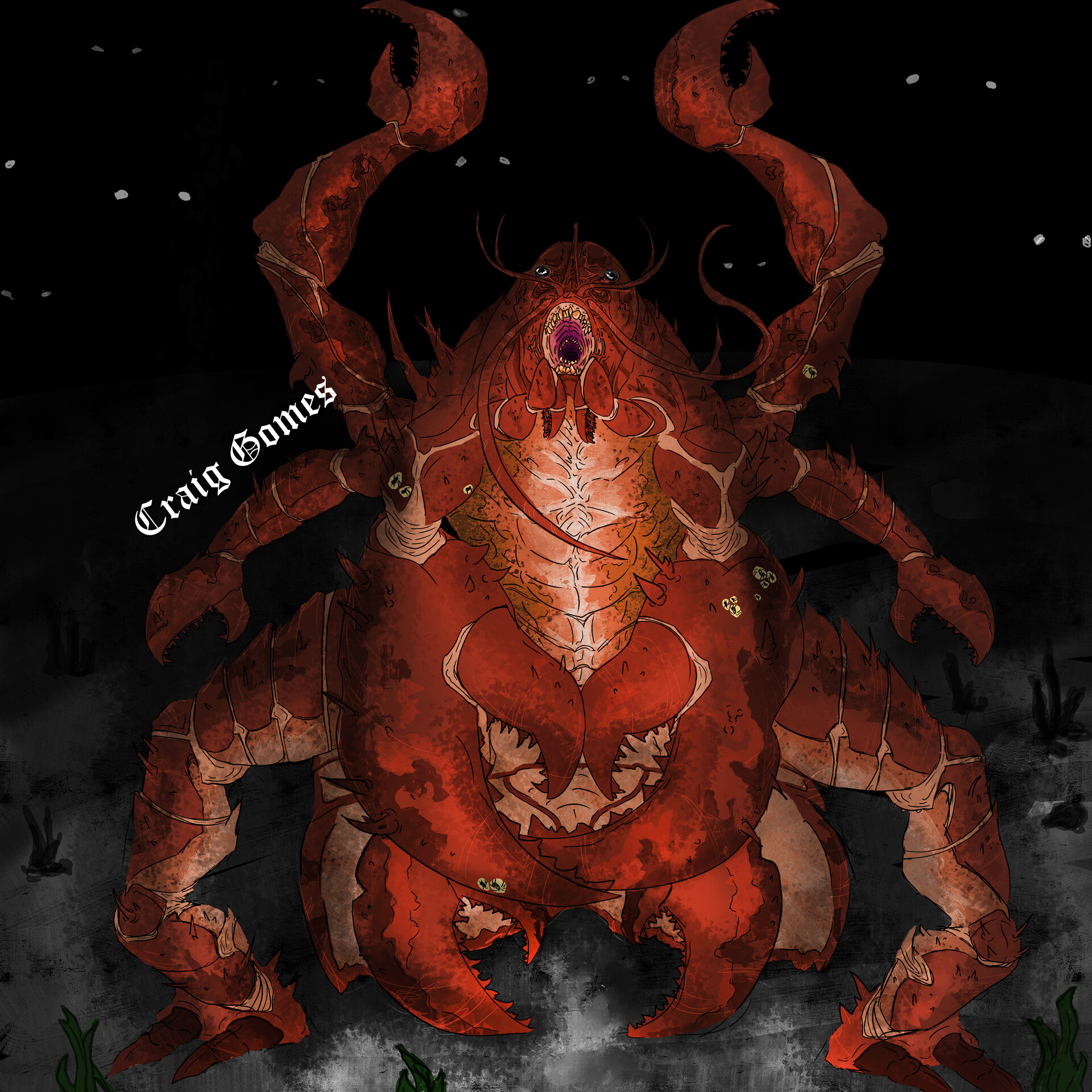 ArtStation Colossal Lobster [OC]