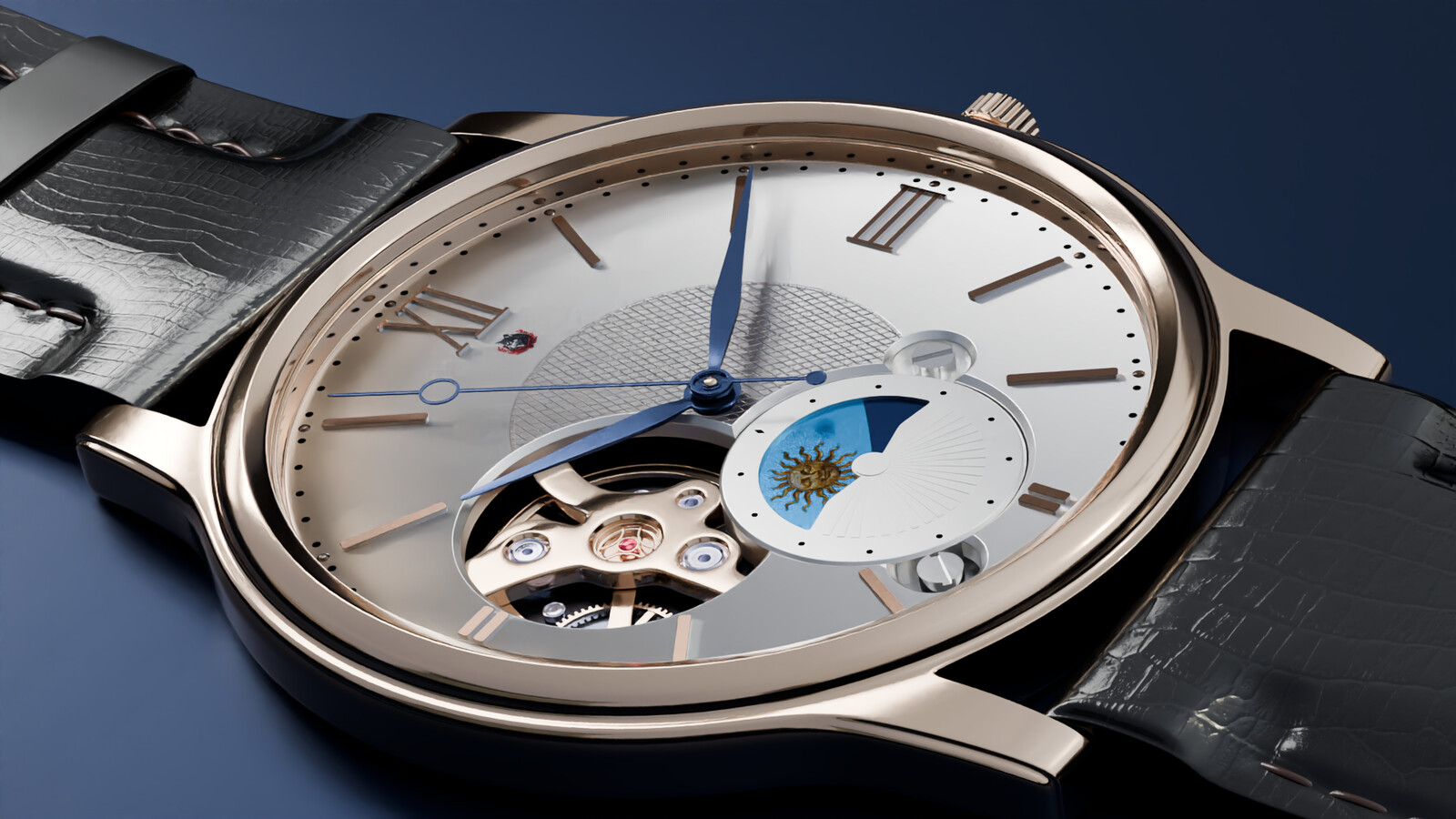 Watch Model, Rendered View