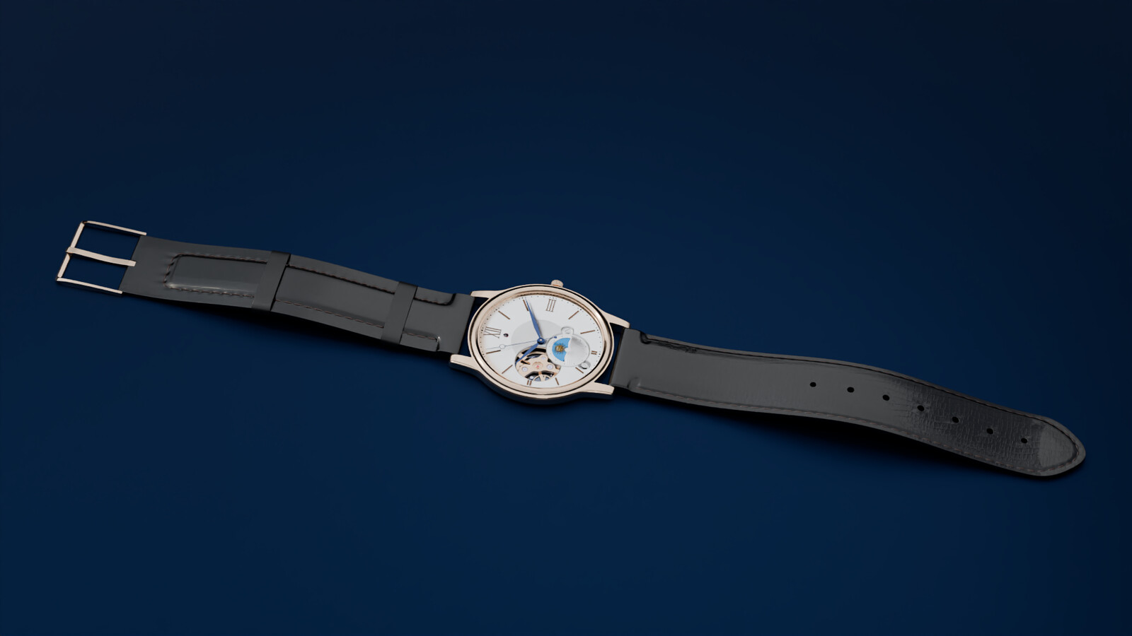 Watch Model, Rendered View