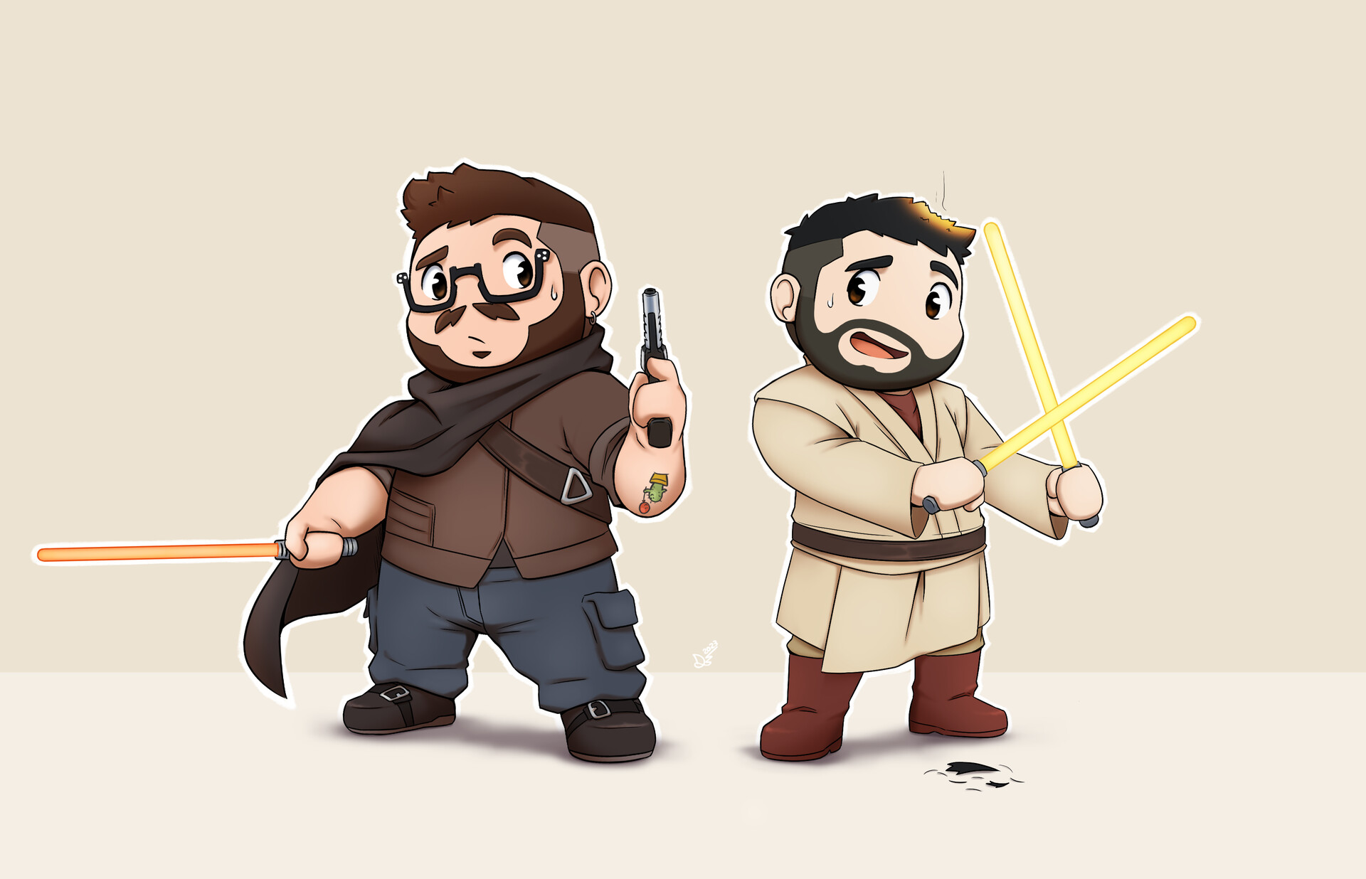 ArtStation - Chibi Jedi