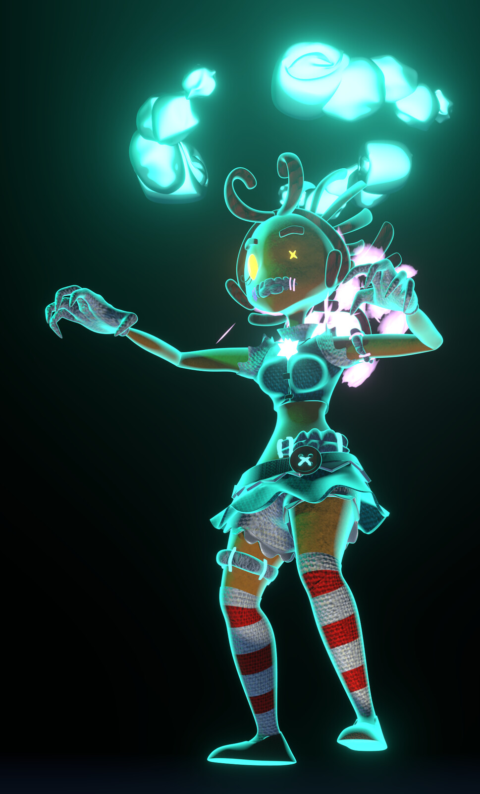 Moofie's Jujumax form, where she becomes temporarily human-sized