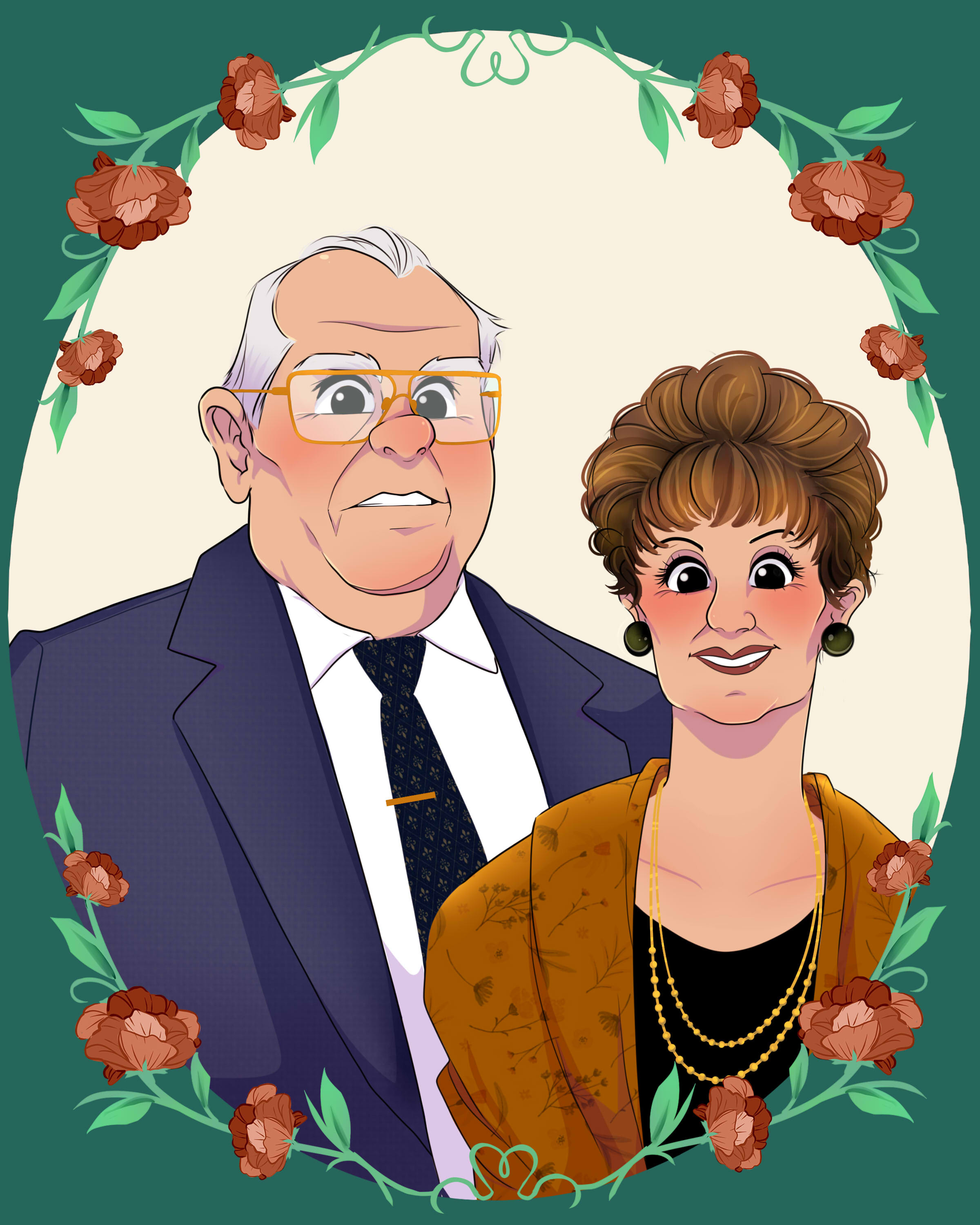 In loving memory of my grandparents