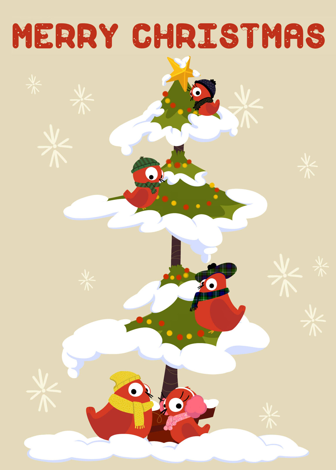 Christmas Card Illustration