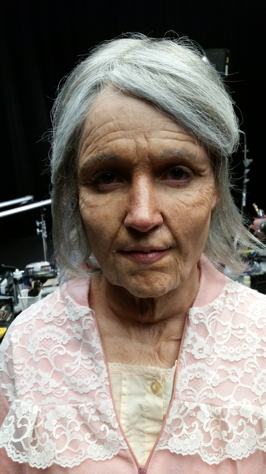 Age makeups for Field Day (one 20 somthing couple aged 3 times to 70 something)