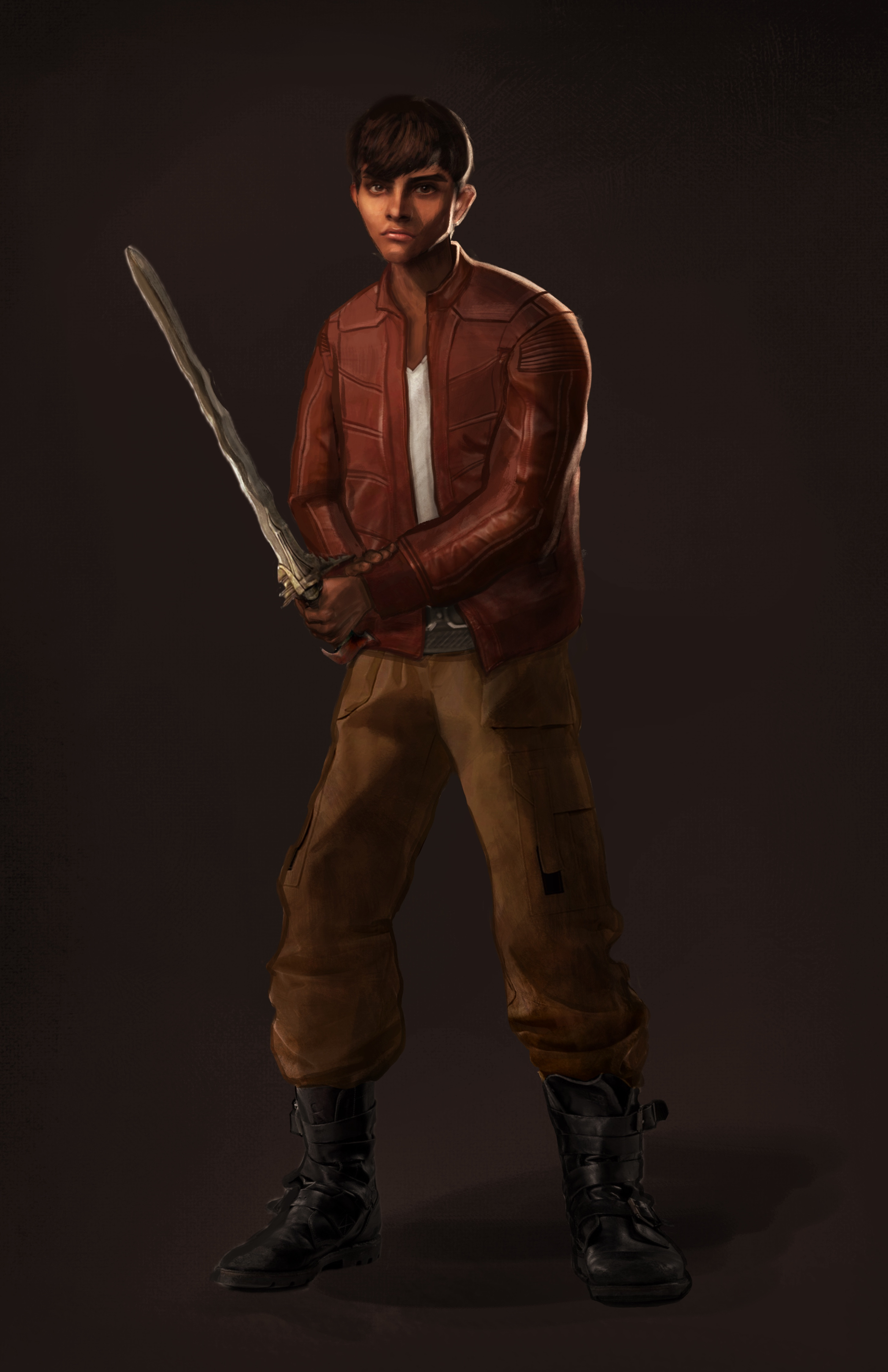 Parker (they/them) was the first character | created for Peliopolis as part of a short story back in early 2020. On the surface, Parker is brash, sarcastic, and impulsive. But underneath that there are layers of doubt, anxiety, and vulnerability.