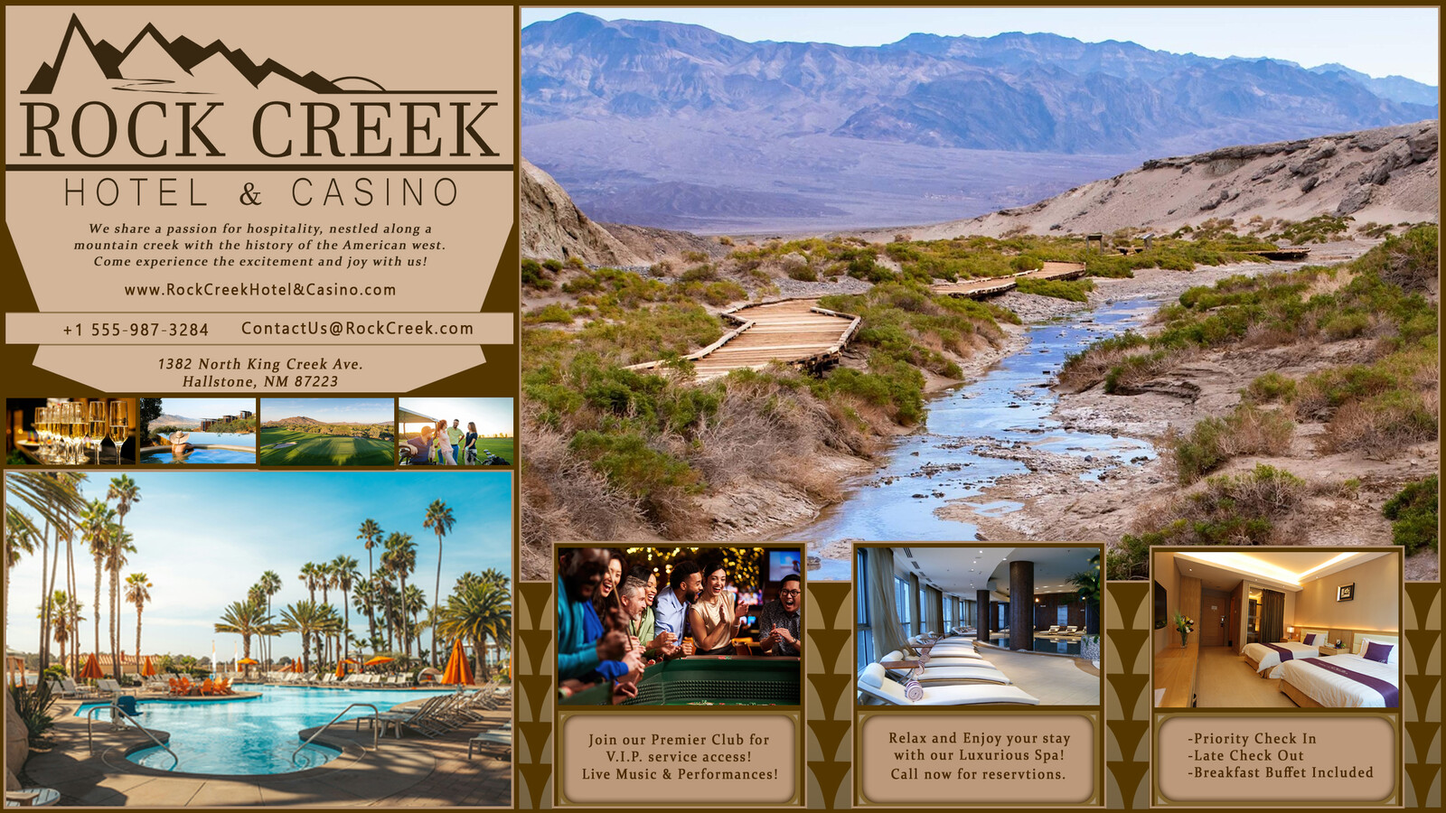Rustic Website Layout 