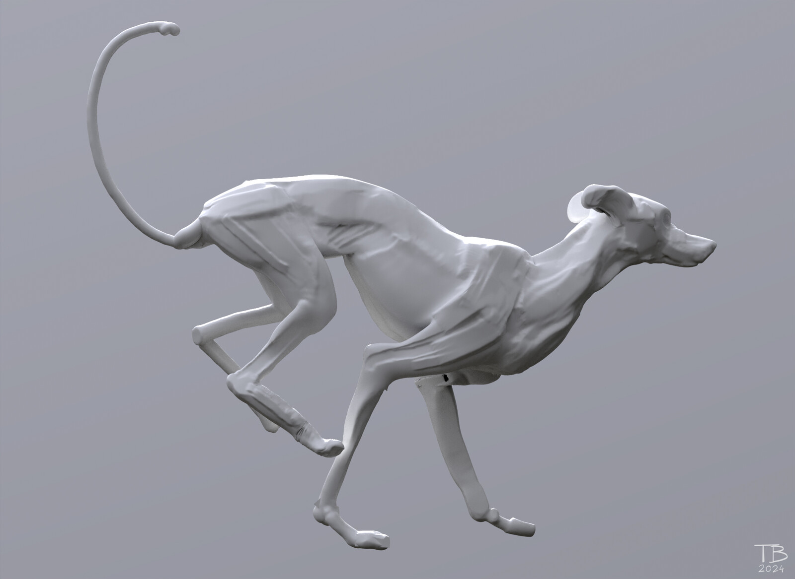 Doggie gesture sketch