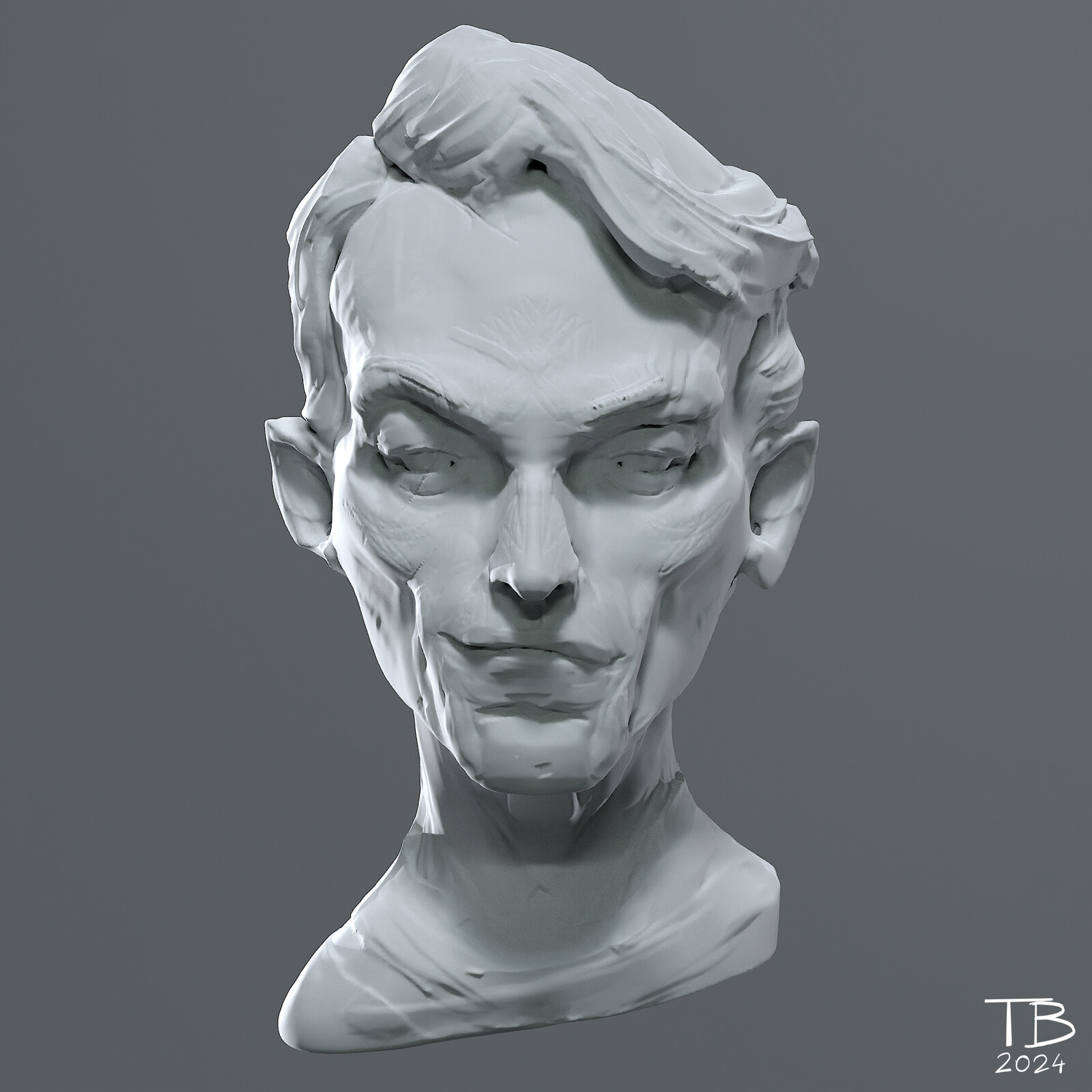 trying a more angular portrait