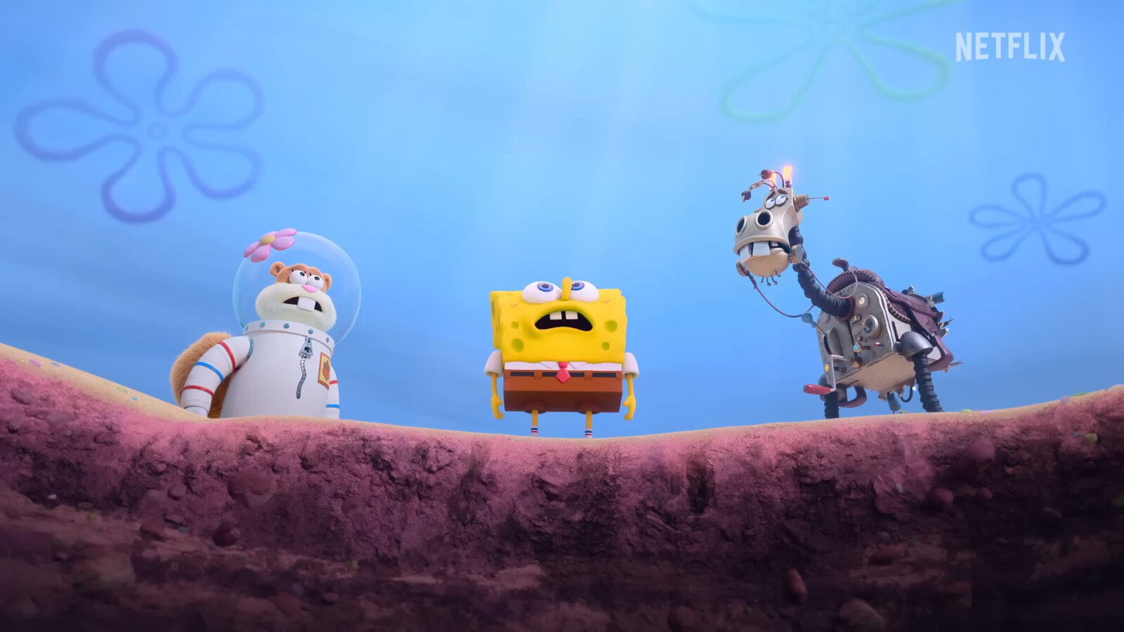 I was responsible for sponge bob texture.