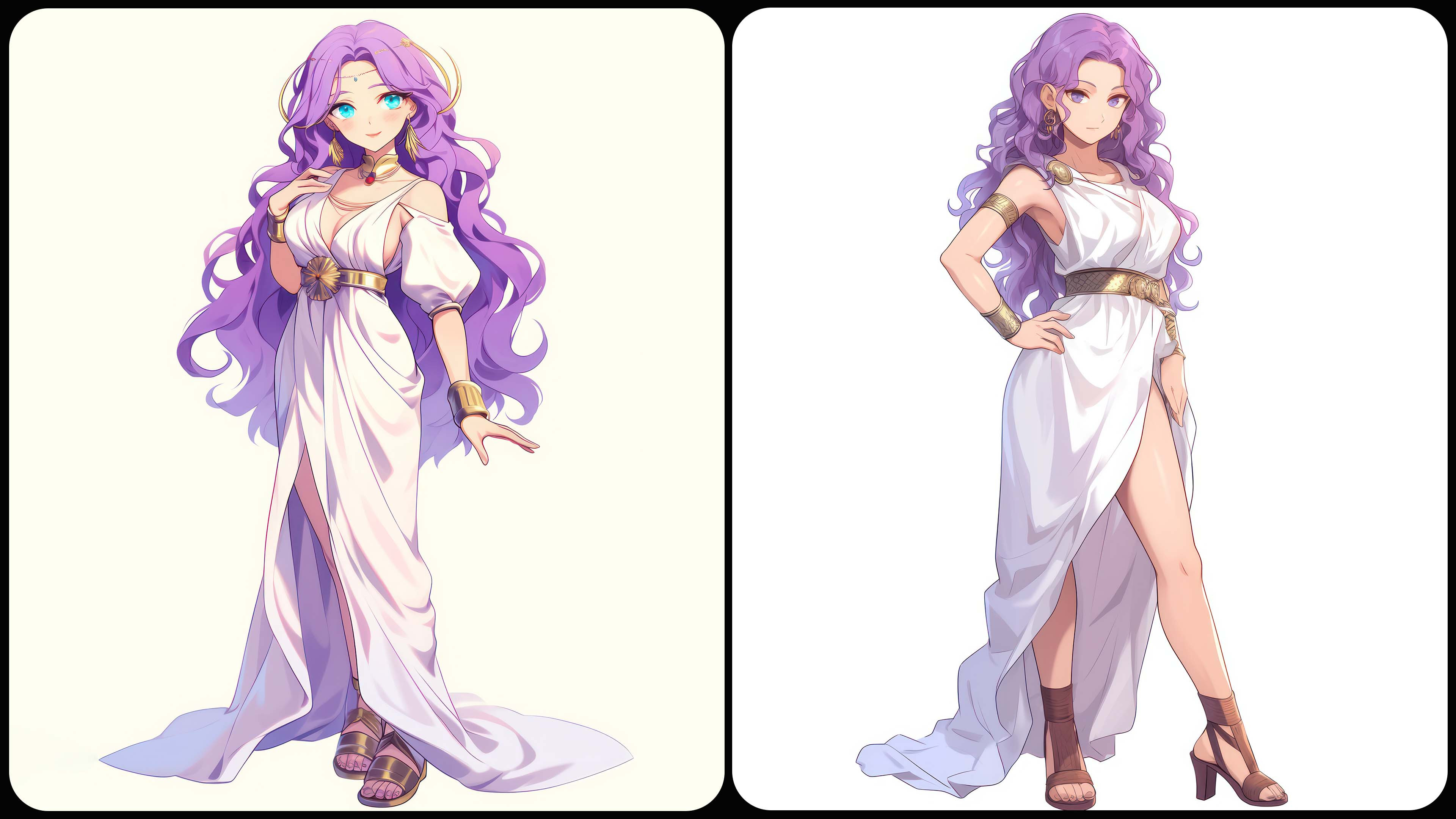 Ferial Studio - 🔹400 Aphrodite - Anime Character Reference Image