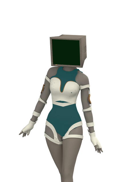 Cyber Corset Set