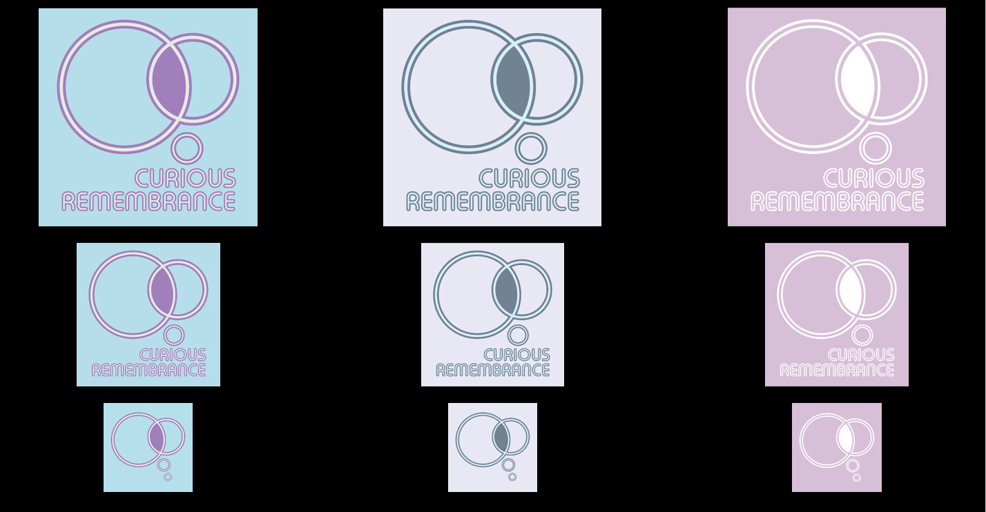 Colored Logo Variations + Sizing