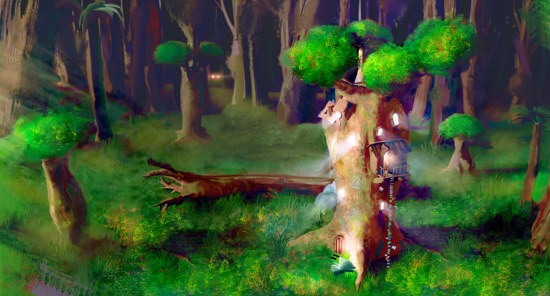 ArtStation - Life in tree