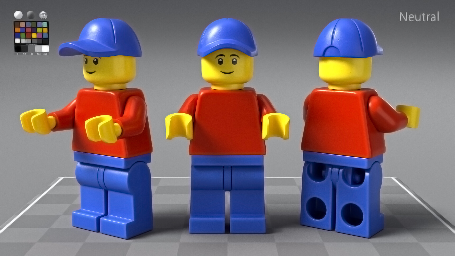 ArtStation LEGO City: No Limits 3D Modelling work: Characters