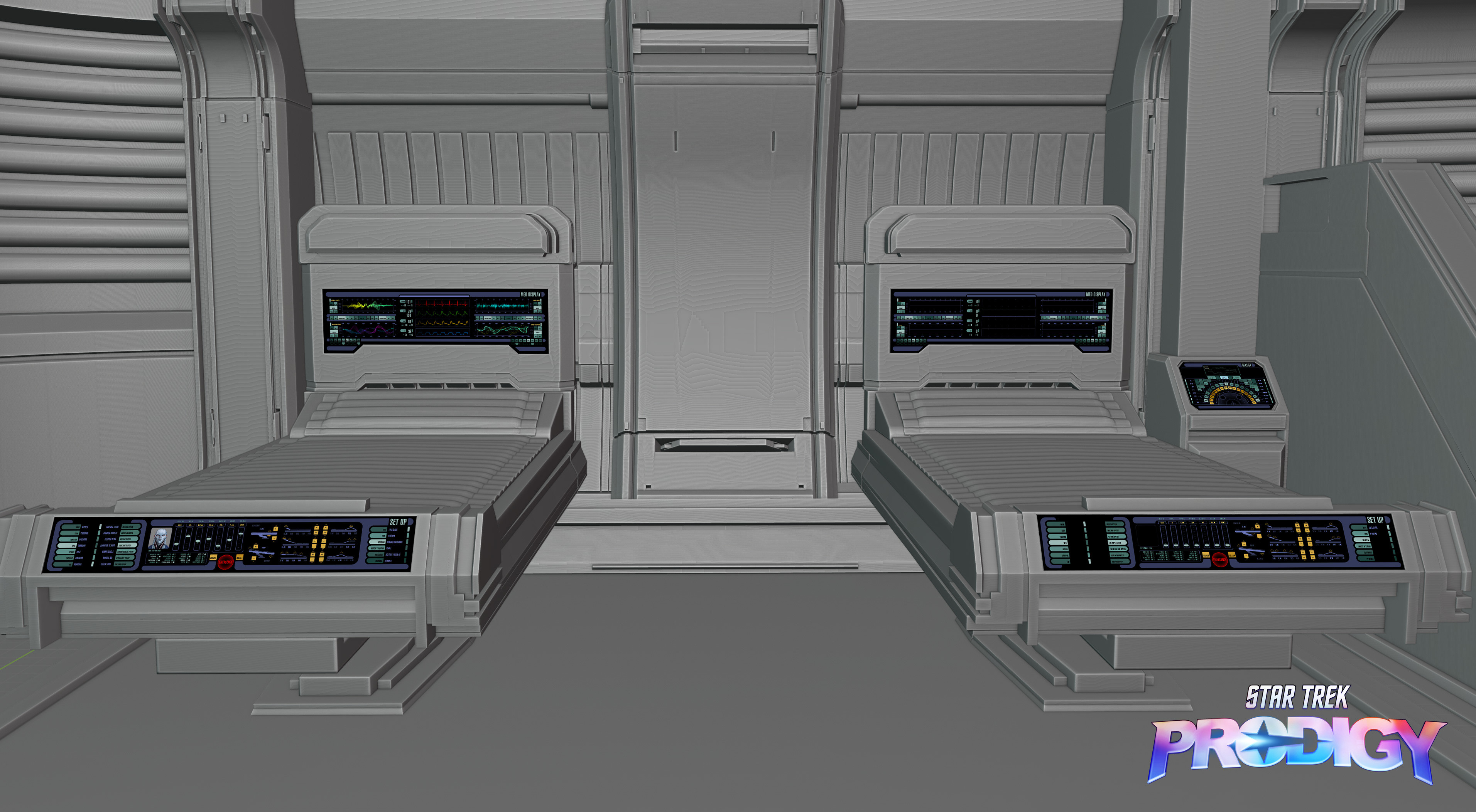 Star Trek Prodigy: Spaceship UI - The Dauntless LCARS
