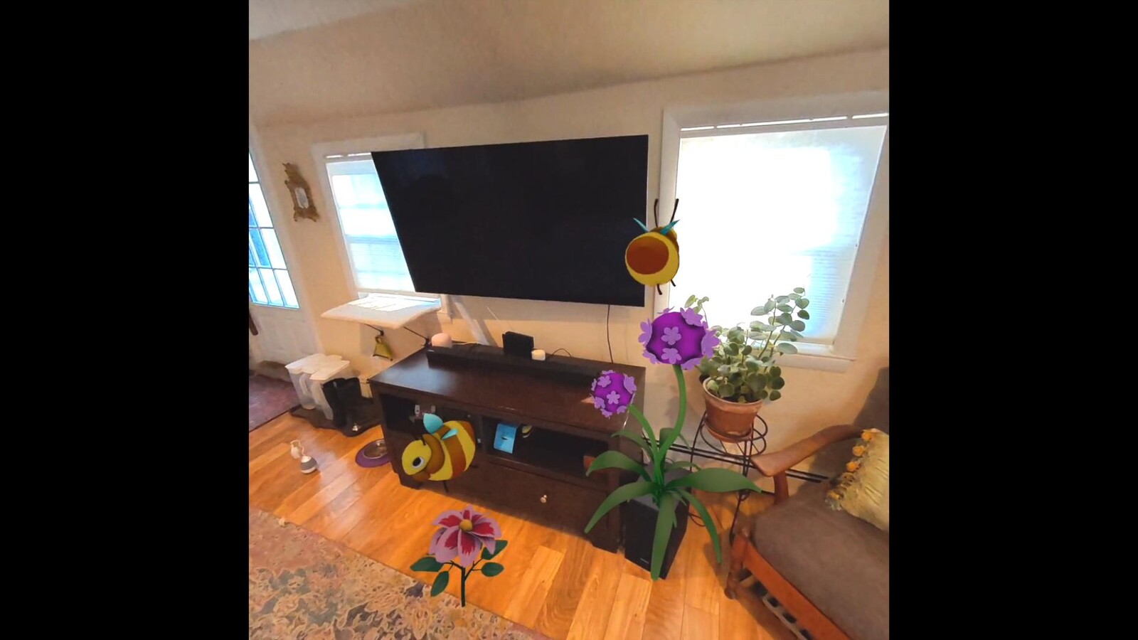 Mobile AR mode screenshot