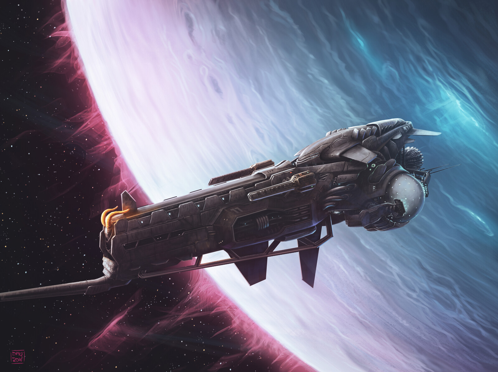 "Interceptor" spacecraft