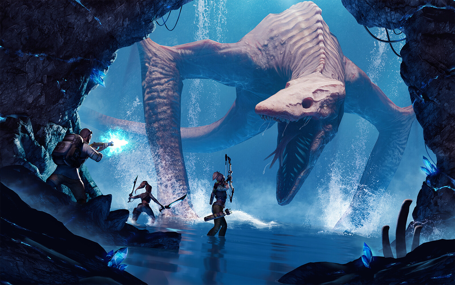 Skullcrawler hunt  - Store illustration