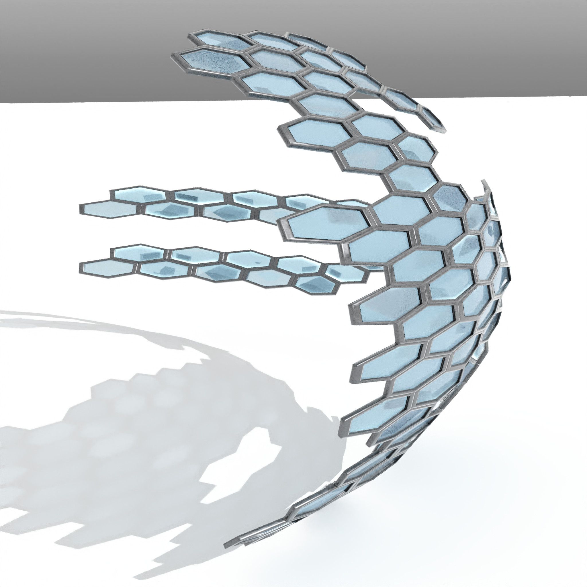Procedurally modelled façade system