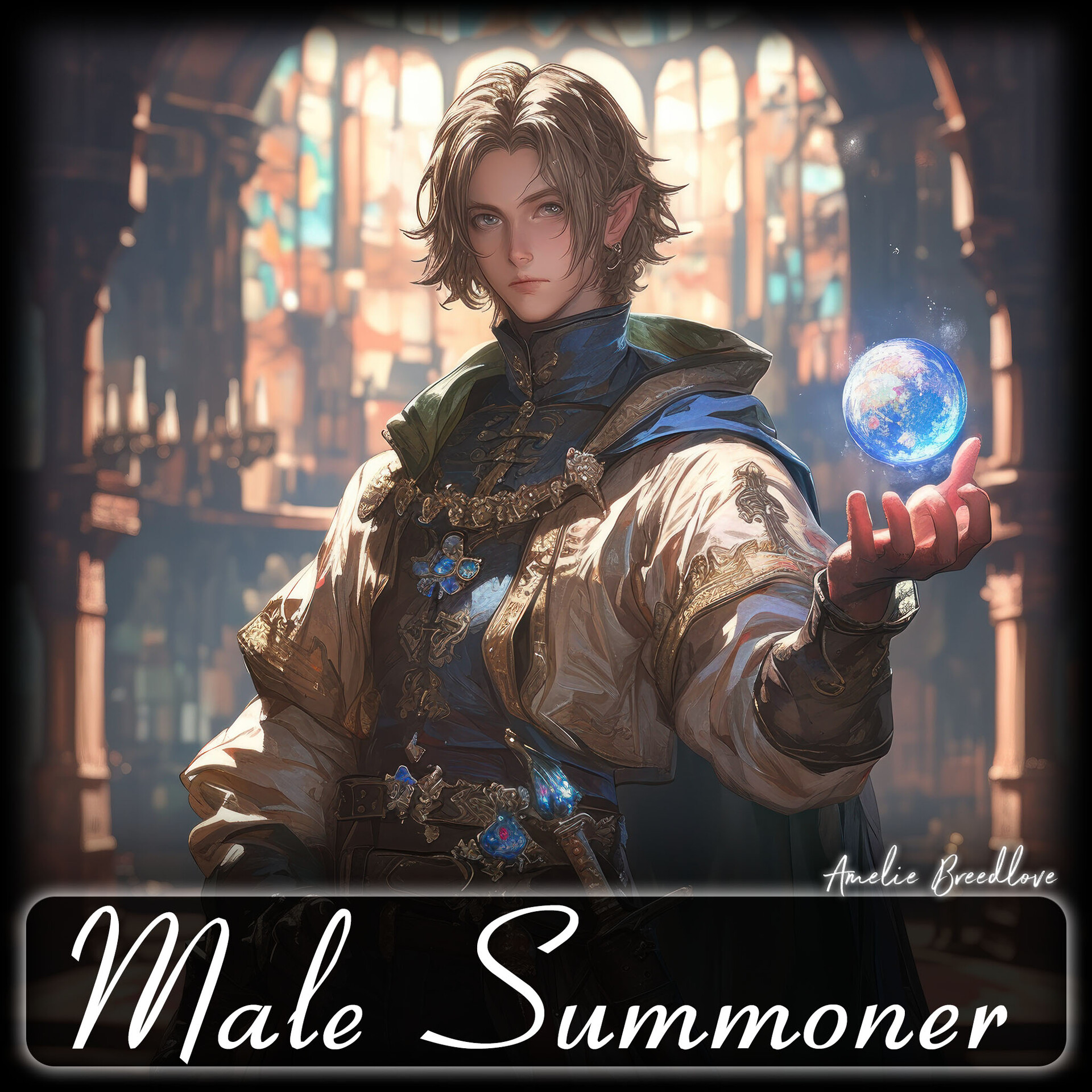 ArtStation - 425 Male Summoner Reference Pack | 4K | v.84