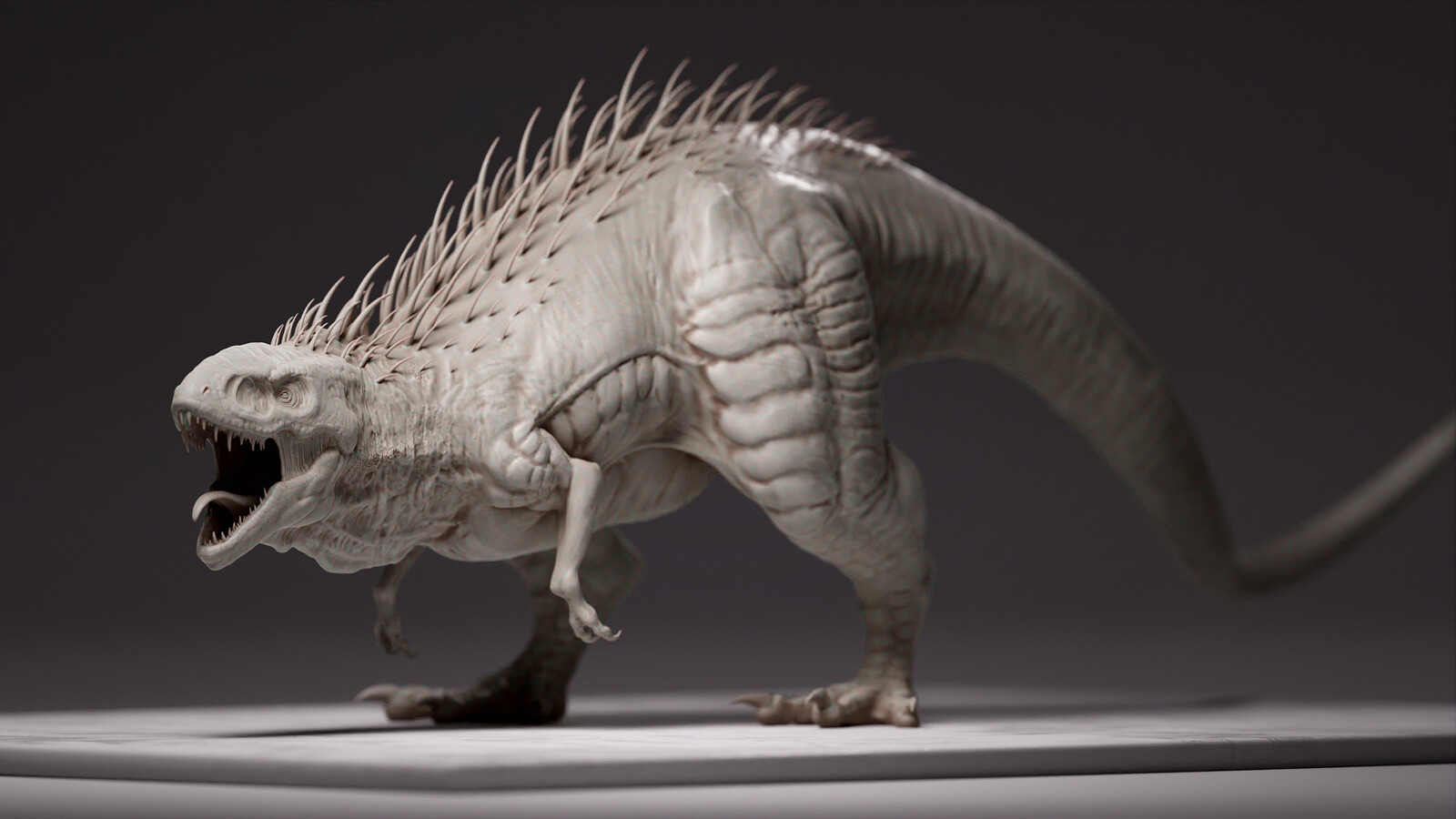 Dino, sketch sculpt