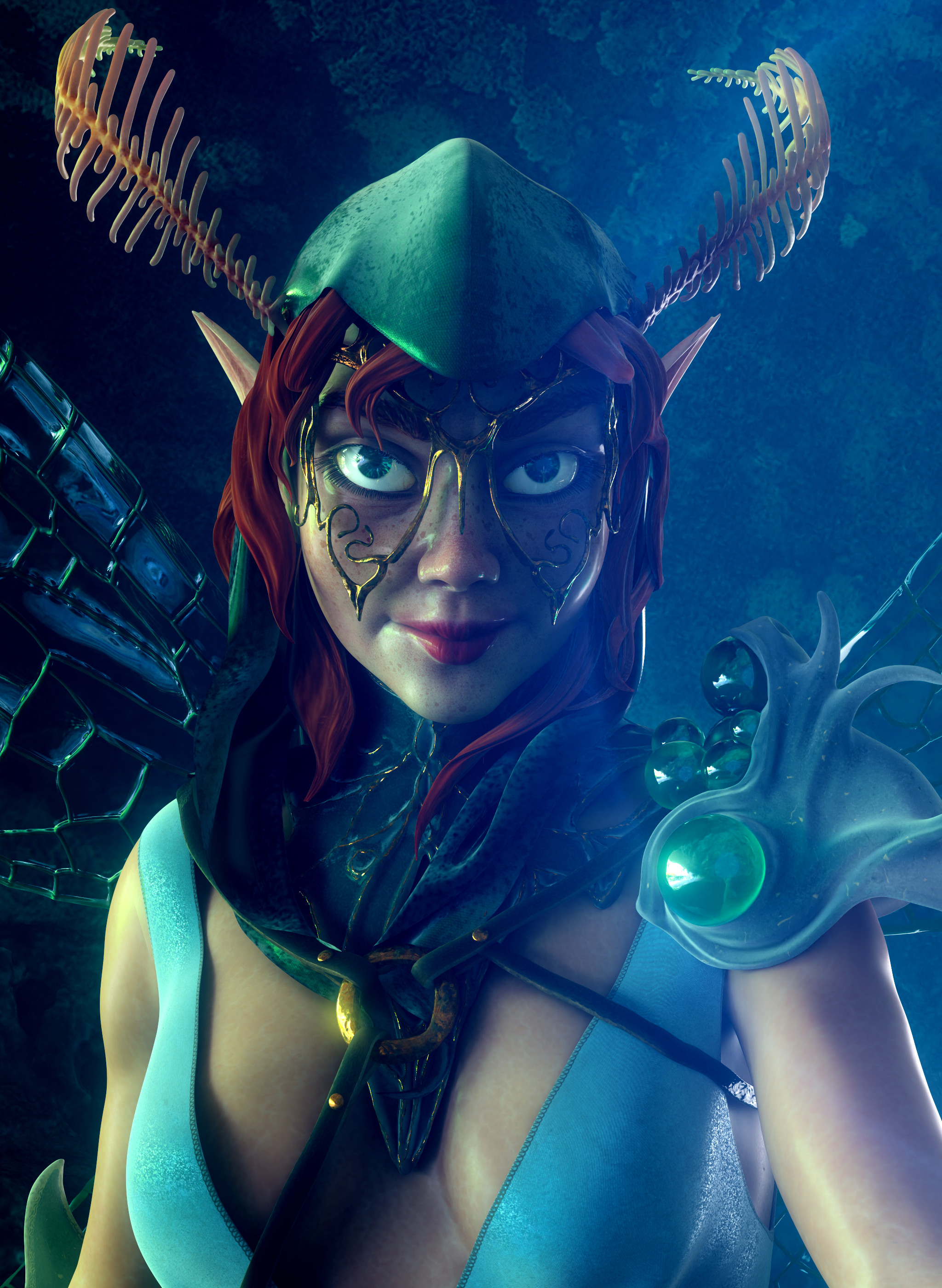 render created in Redshift for Maya