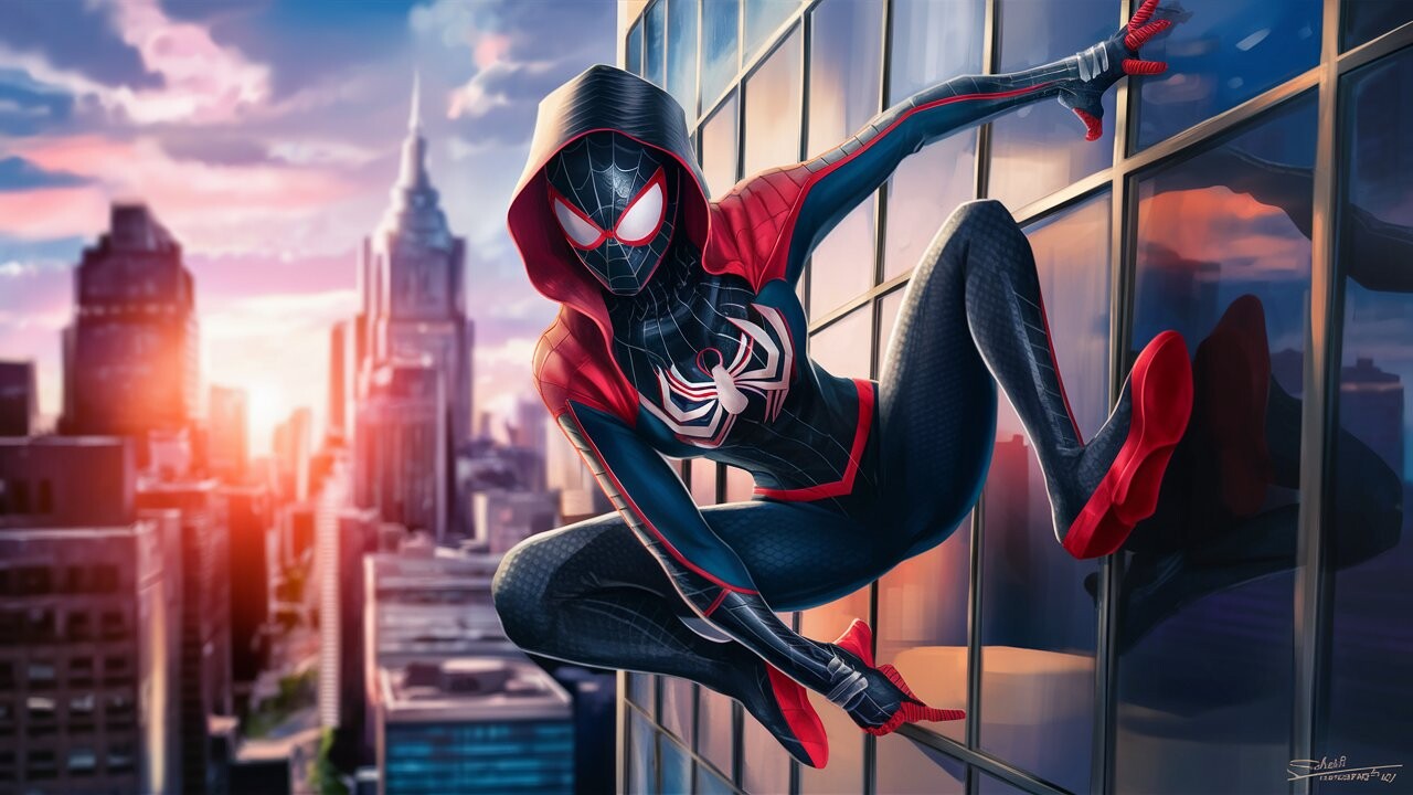 ArtStation - Sophie Rain Spiderman Video Link