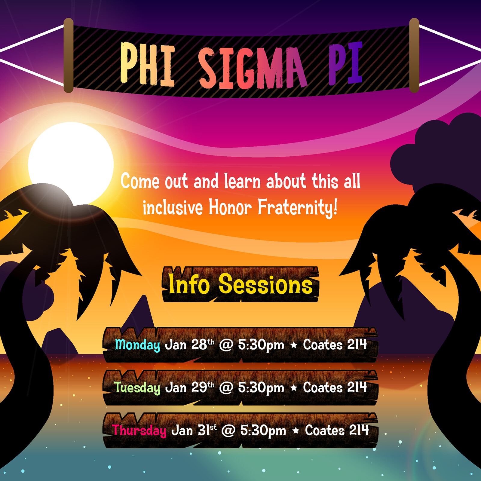 PSP Info Sessions Flyer | Spring 2019