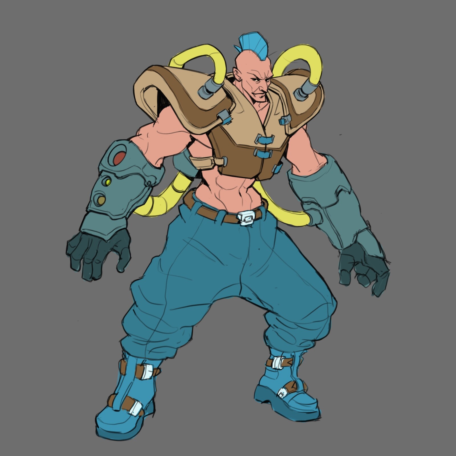 Random character sketch 