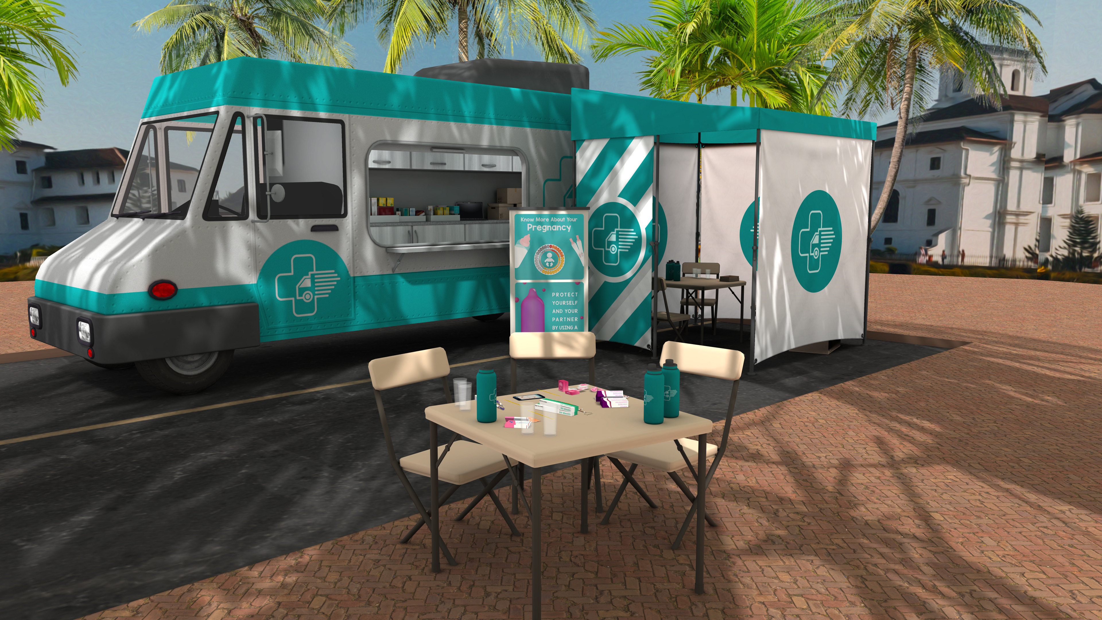 Outdoor Medical Truck