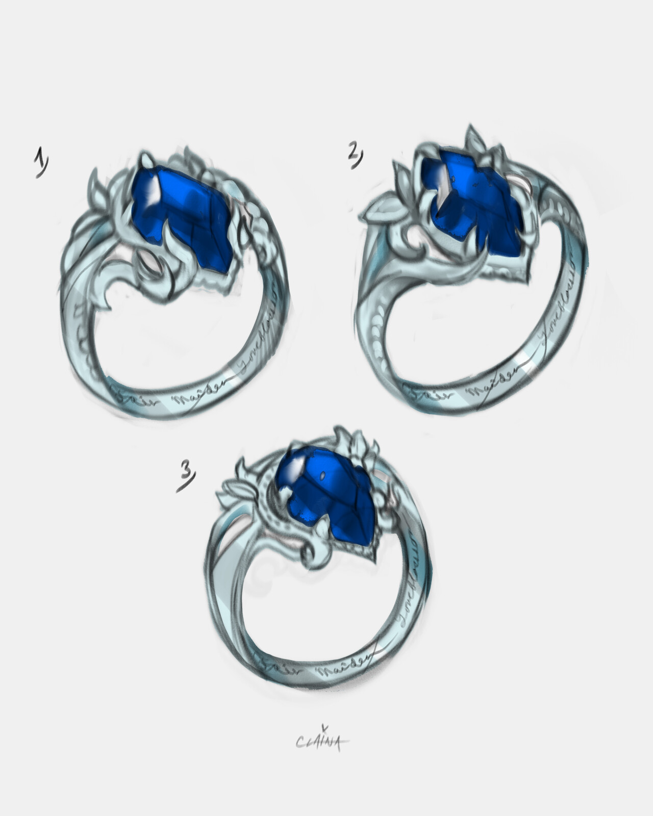 ring color idea/drafts
