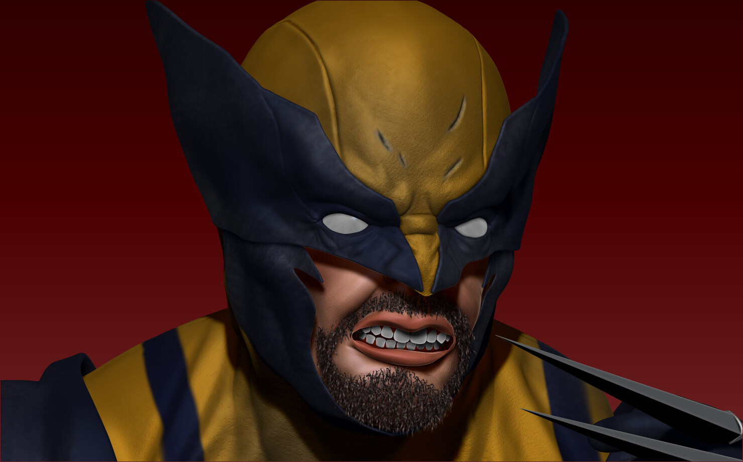 ArtStation - Wolverine Fan art