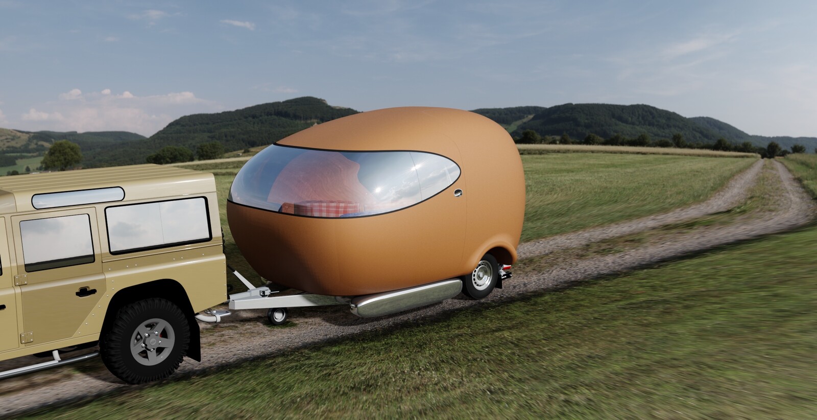 Rv vehicle concept design The Egg